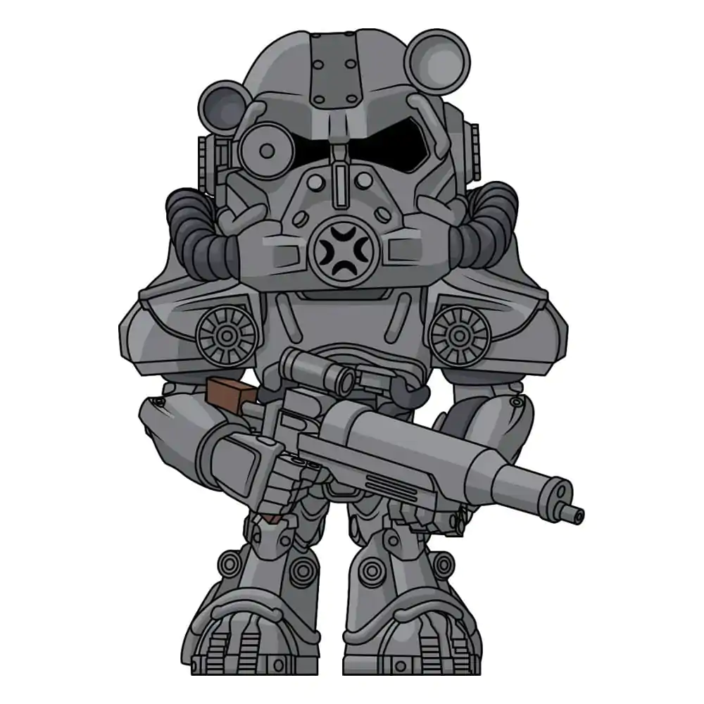 Figurină Vinyl Fallout Armură Putere T-60 11 cm poza produsului