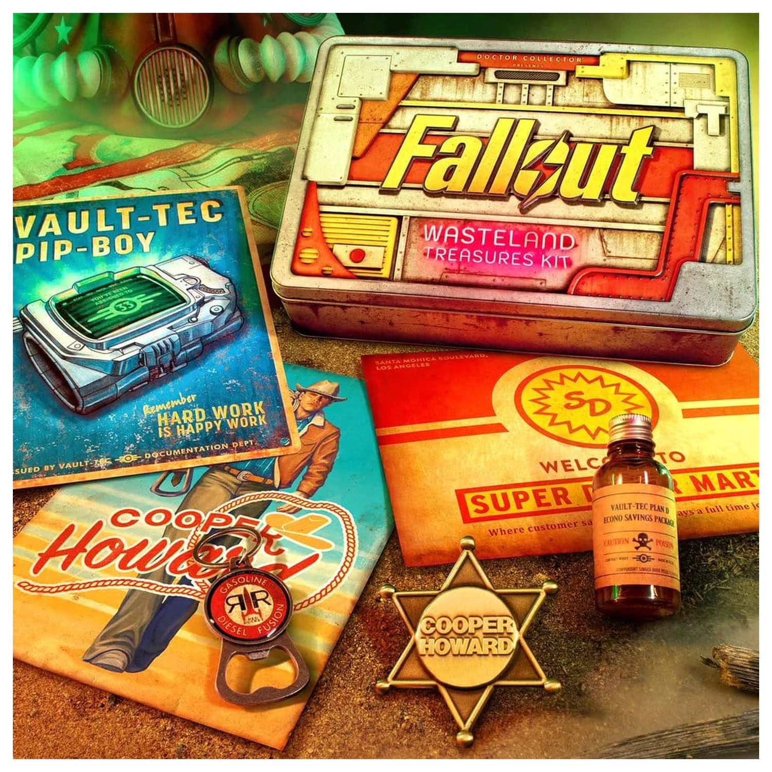 Fallout Gift Box Wasteland Treasures Kit poza produsului