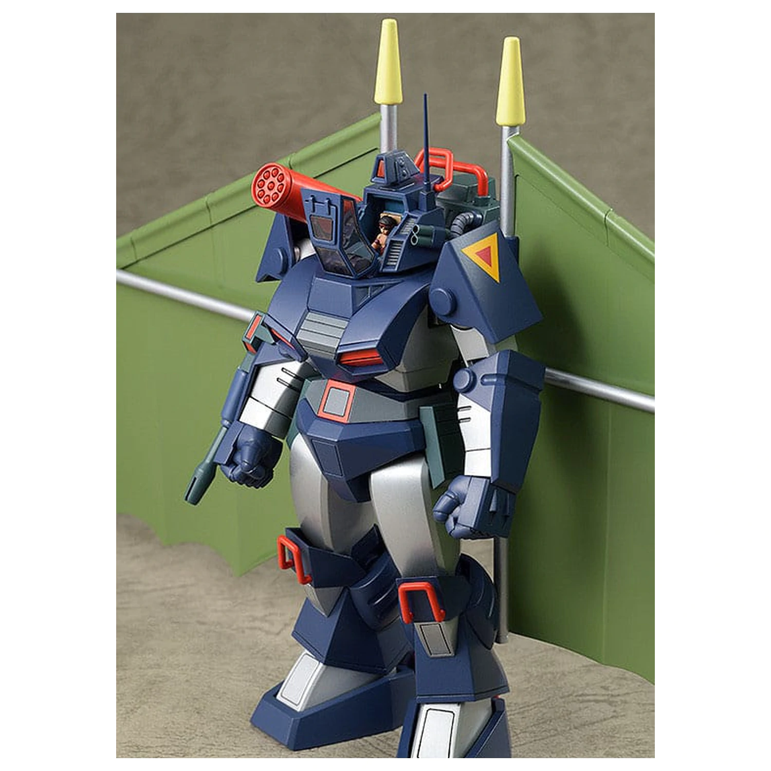 Fang of the Sun Dougram Combat Armors MAX 29 Set model din plastic 1/72 Combat Armor Dougram Hang Glider Equipment Type 14 cm poza produsului