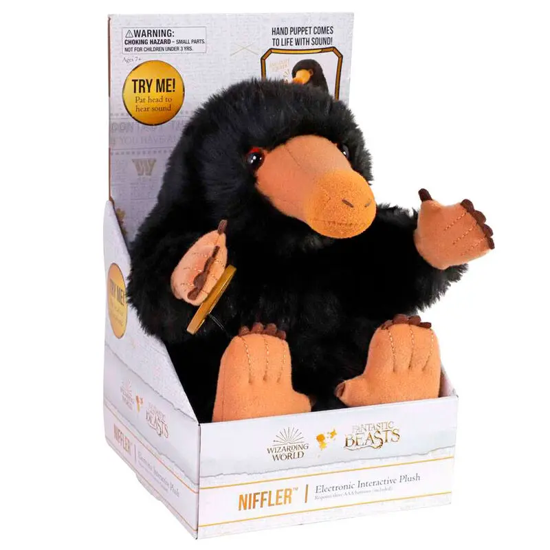 Harry Potter Figurina de pluș interactivă Niffler 23 cm poza produsului