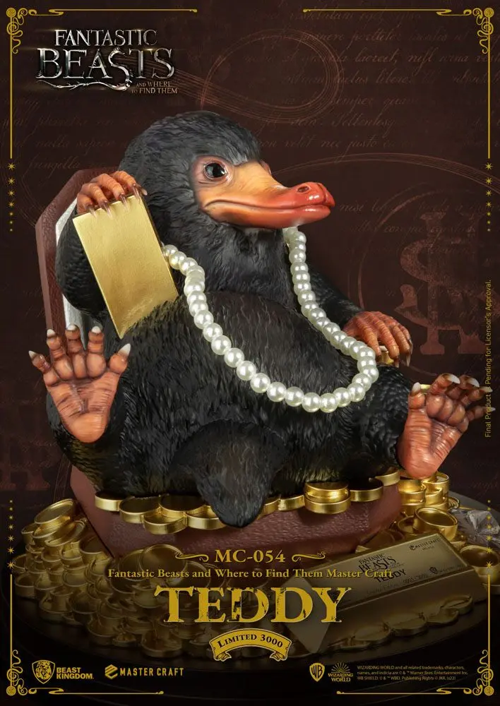 Fantastic Beasts Statuie Meșteșug Master Teddy 21 cm poza produsului
