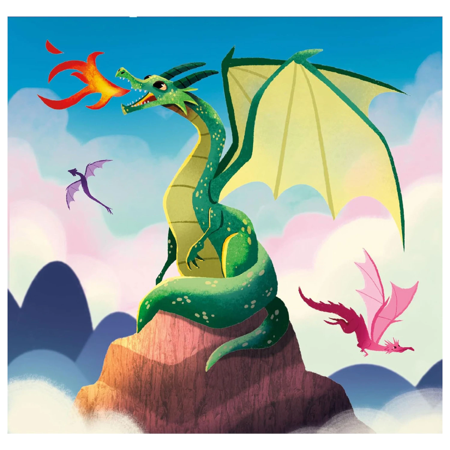 Fantastic Creatures Magic 3x48 Piese Puzzle Clementoni poza produsului