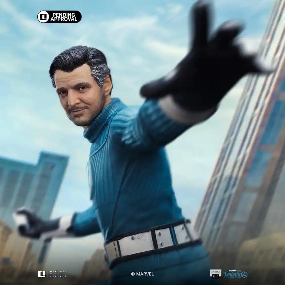 Fantastic Four Art Scale Statue 1/10 Statuie Mr. Fantastic și H.E.R.B.I.E 26 cm poza produsului