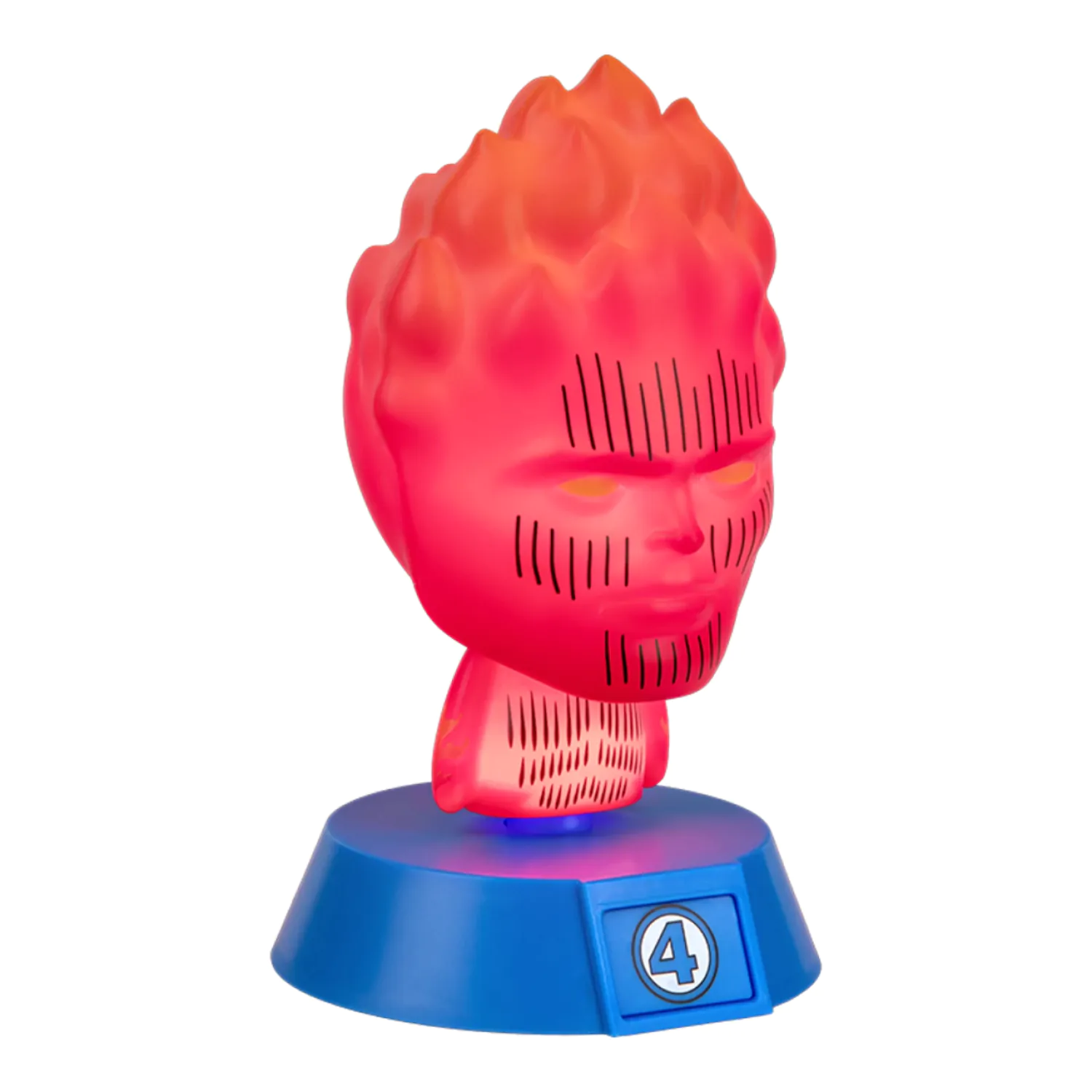Fantastic Four Icons Light Human Torch 11 cm poza produsului