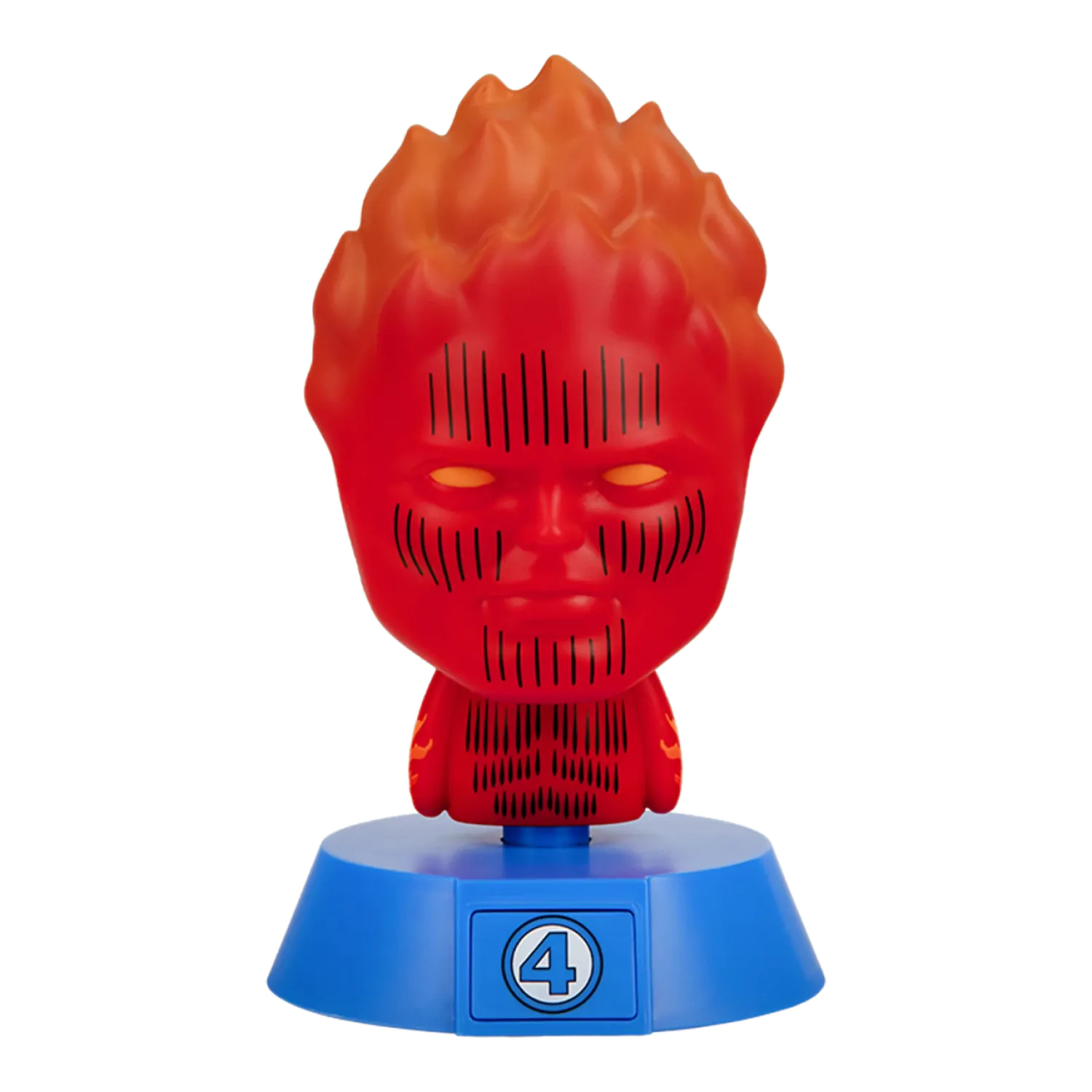 Fantastic Four Icons Light Human Torch 11 cm poza produsului