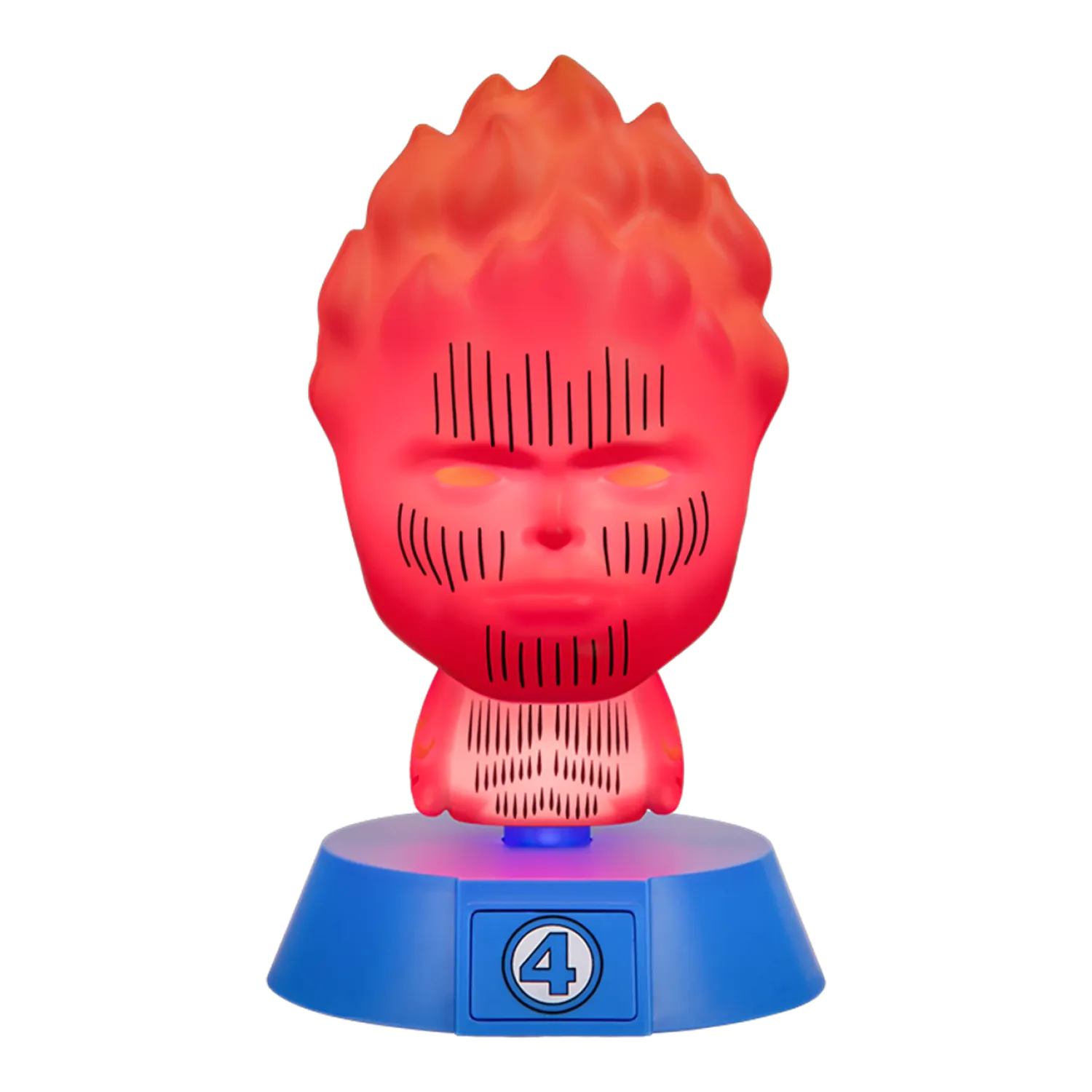Fantastic Four Icons Light Human Torch 11 cm poza produsului