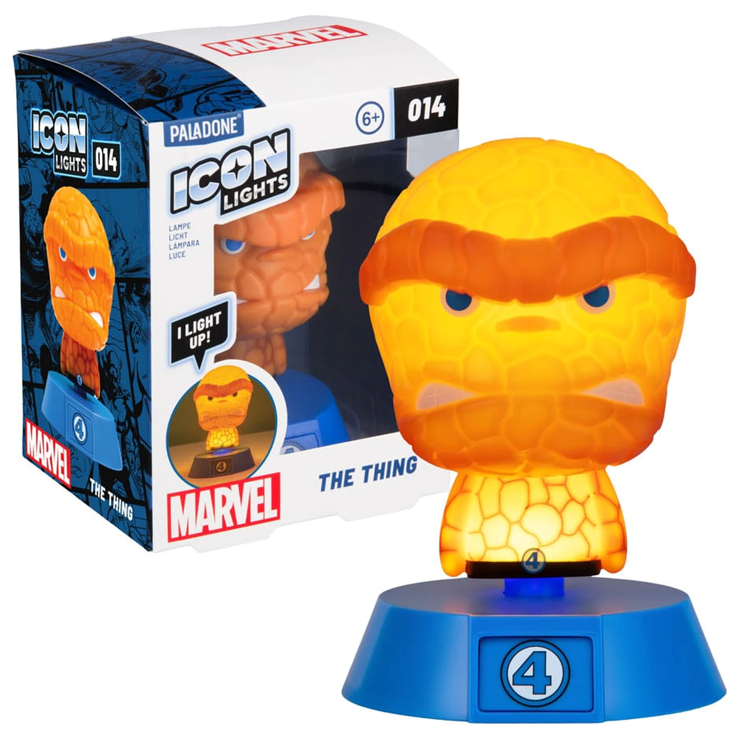 Fantastic Four Icons figurină luminoasă The Thing 11 cm poza produsului