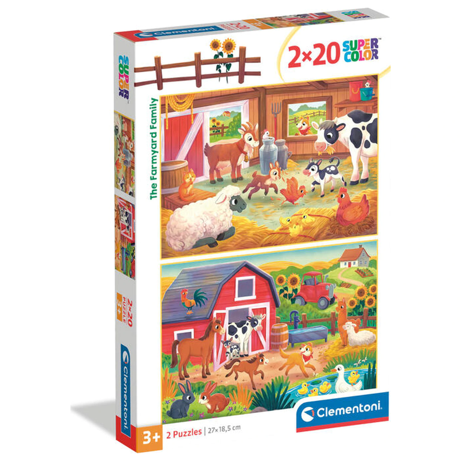 Farm puzzle 2x20 piese poza produsului