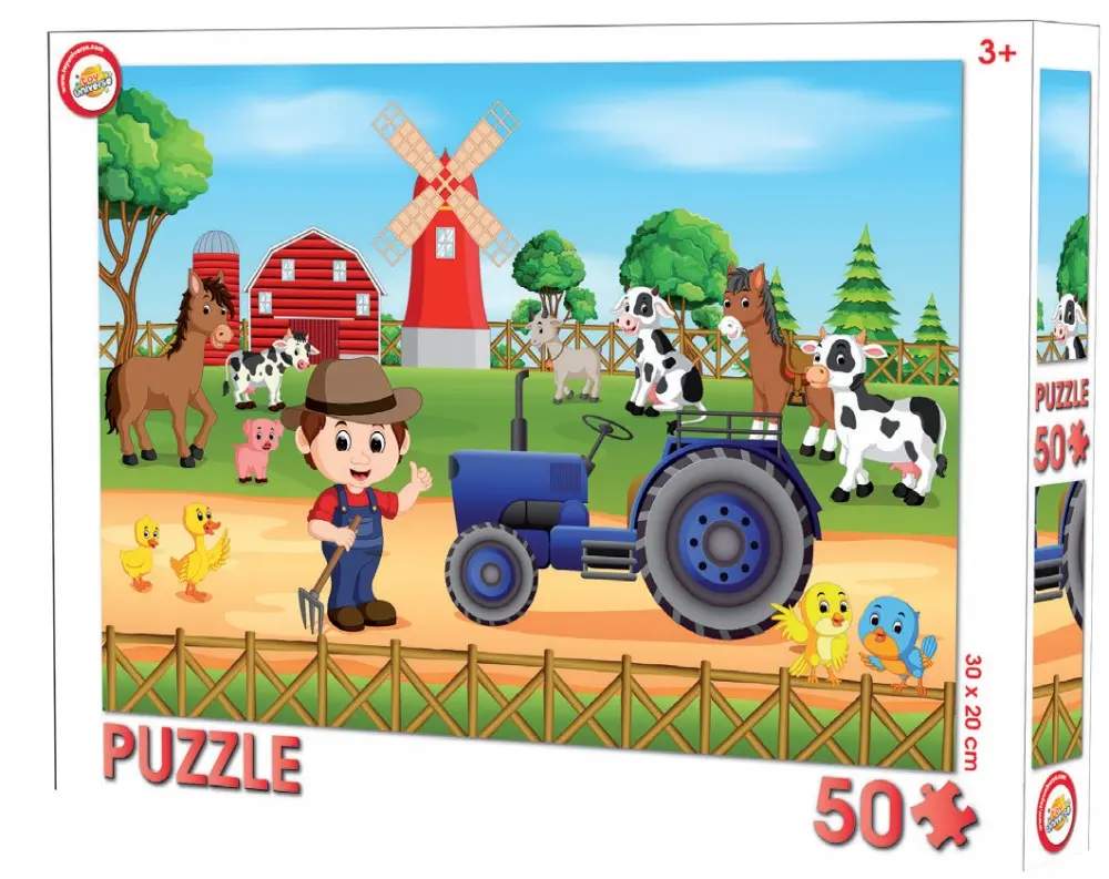 Puzzle ferma 50 piese poza produsului