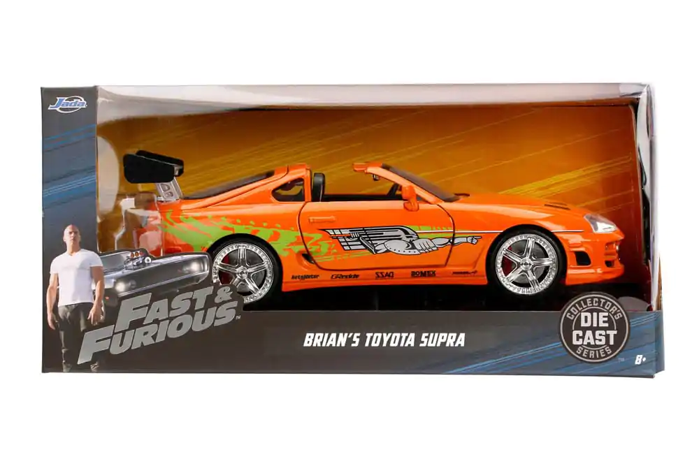 Fast & Furious Model Diecast 1/24 1995 Toyota Supra poza produsului