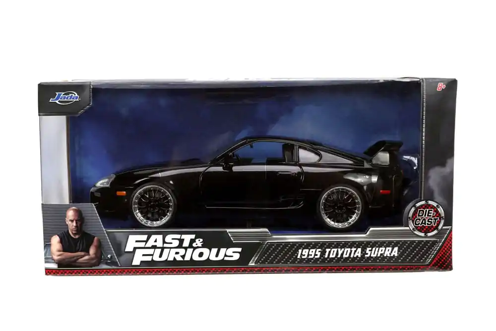 Fast & Furious Model turnat sub presiune 1/24 1995 Toyota Supra poza produsului