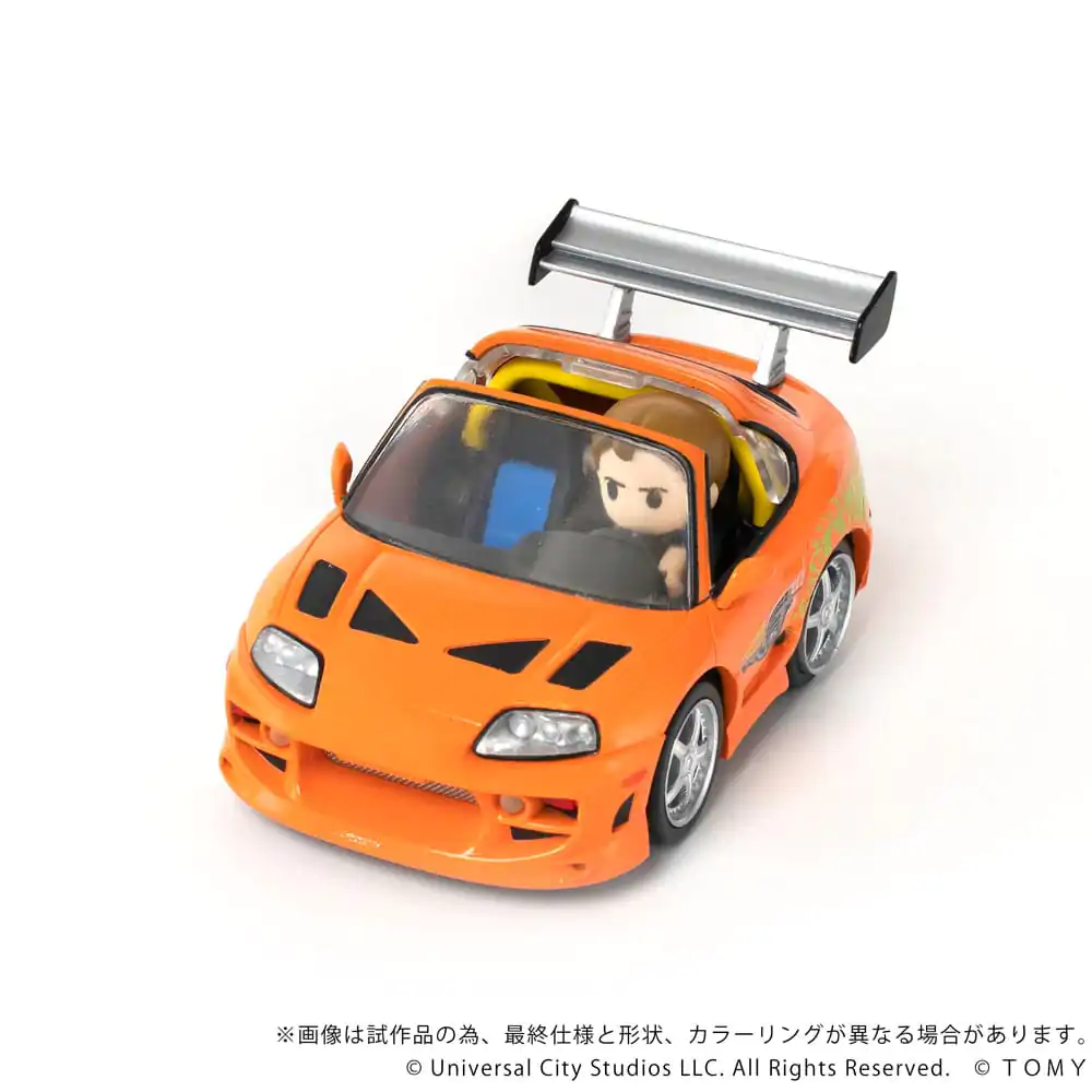 Fast & Furious Q-Village Vehicul cu minifigurina Toyota Supra JZA80 9 cm poza produsului
