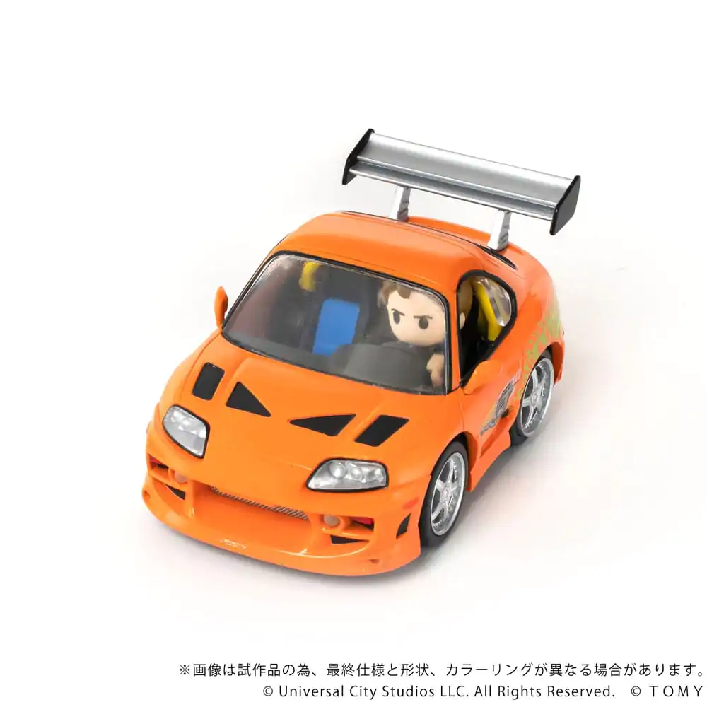 Fast & Furious Q-Village Vehicul cu minifigurina Toyota Supra JZA80 9 cm poza produsului