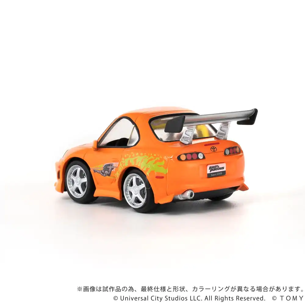 Fast & Furious Q-Village Vehicul cu minifigurina Toyota Supra JZA80 9 cm poza produsului