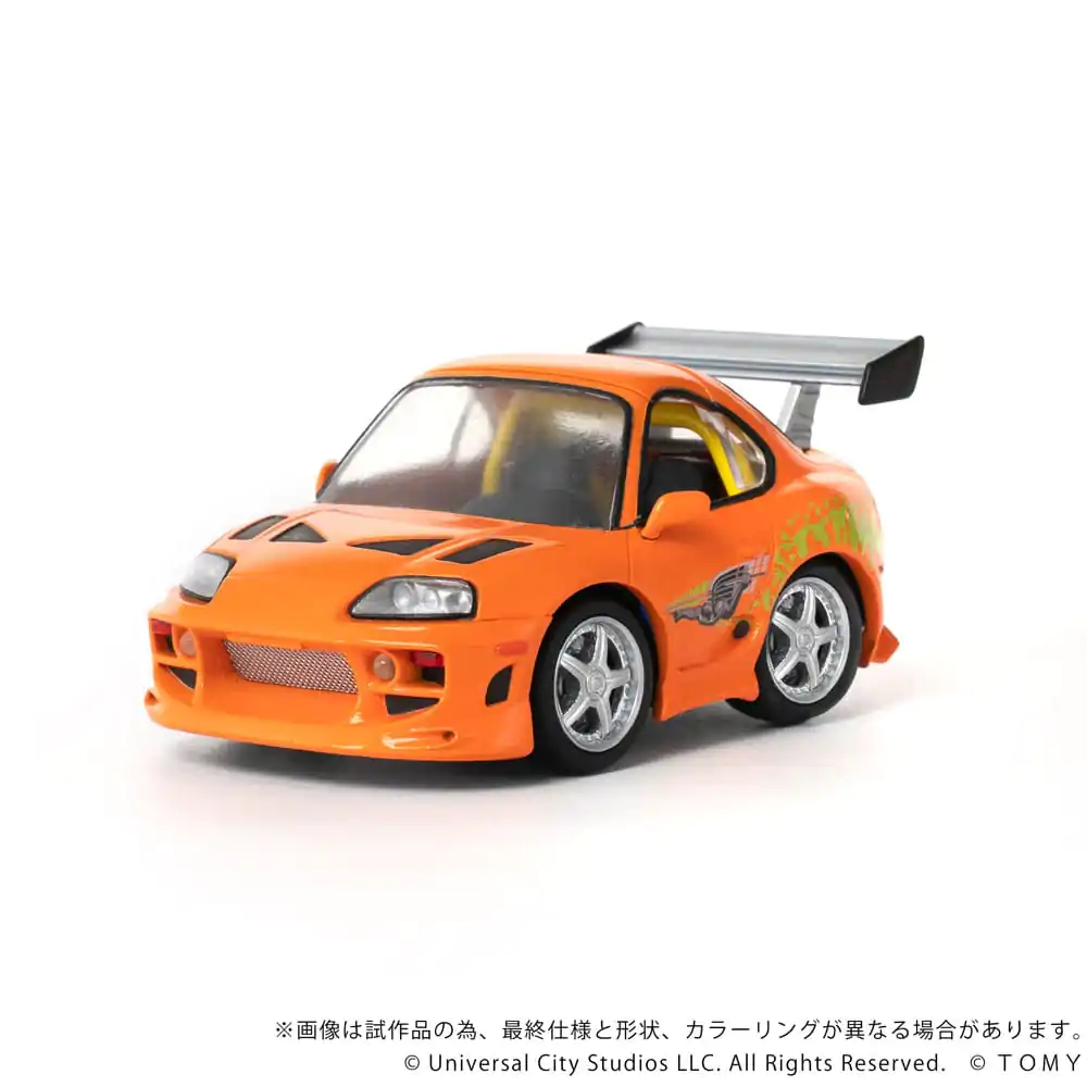 Fast & Furious Q-Village Vehicul cu minifigurina Toyota Supra JZA80 9 cm poza produsului
