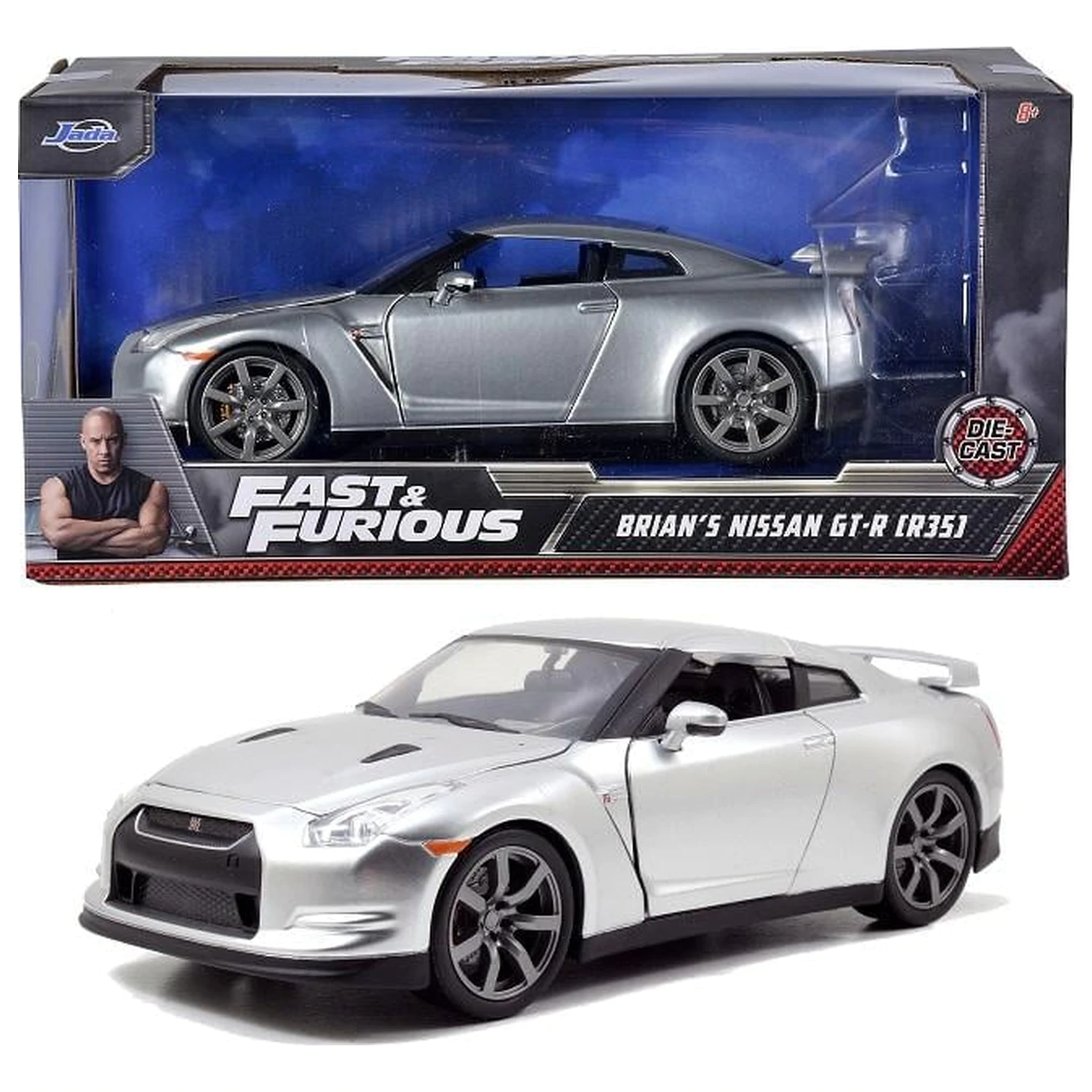 Fast & Furious 2009 Nissan GT-R scară 1:24 poza produsului