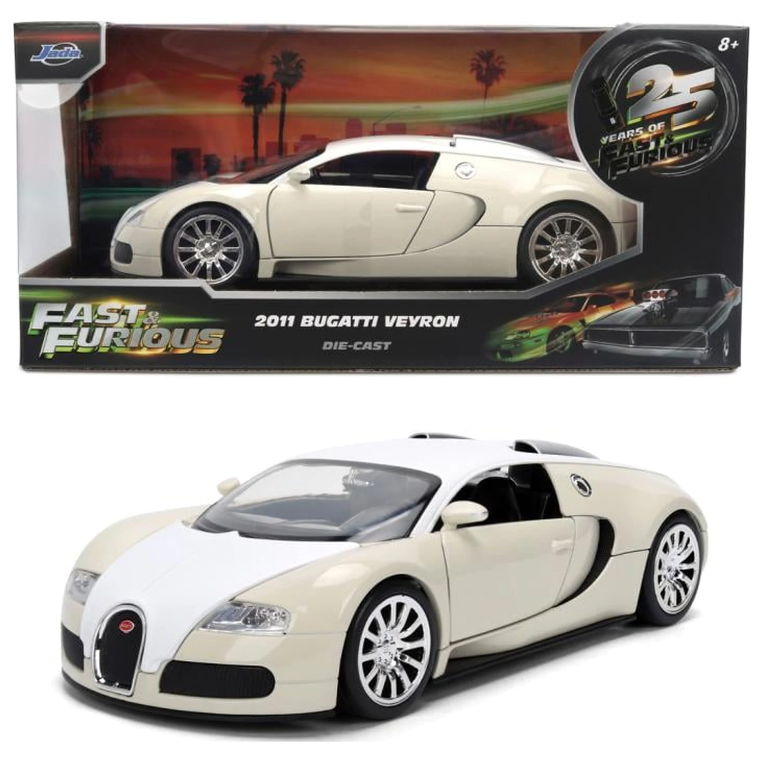 Fast & Furious 2011 Bugatti Veyron scara 1/24 poza produsului
