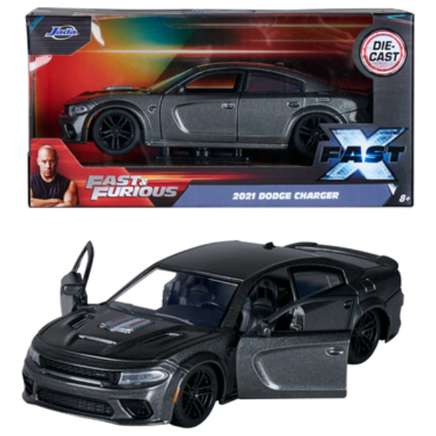 Fast & Furious 2021 Dodge Charger scară 1:24 poza produsului