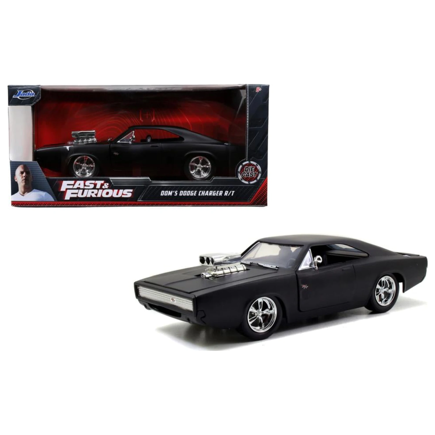 Fast & Furious 4 1970 Dodge Charger scara 1:24 poza produsului