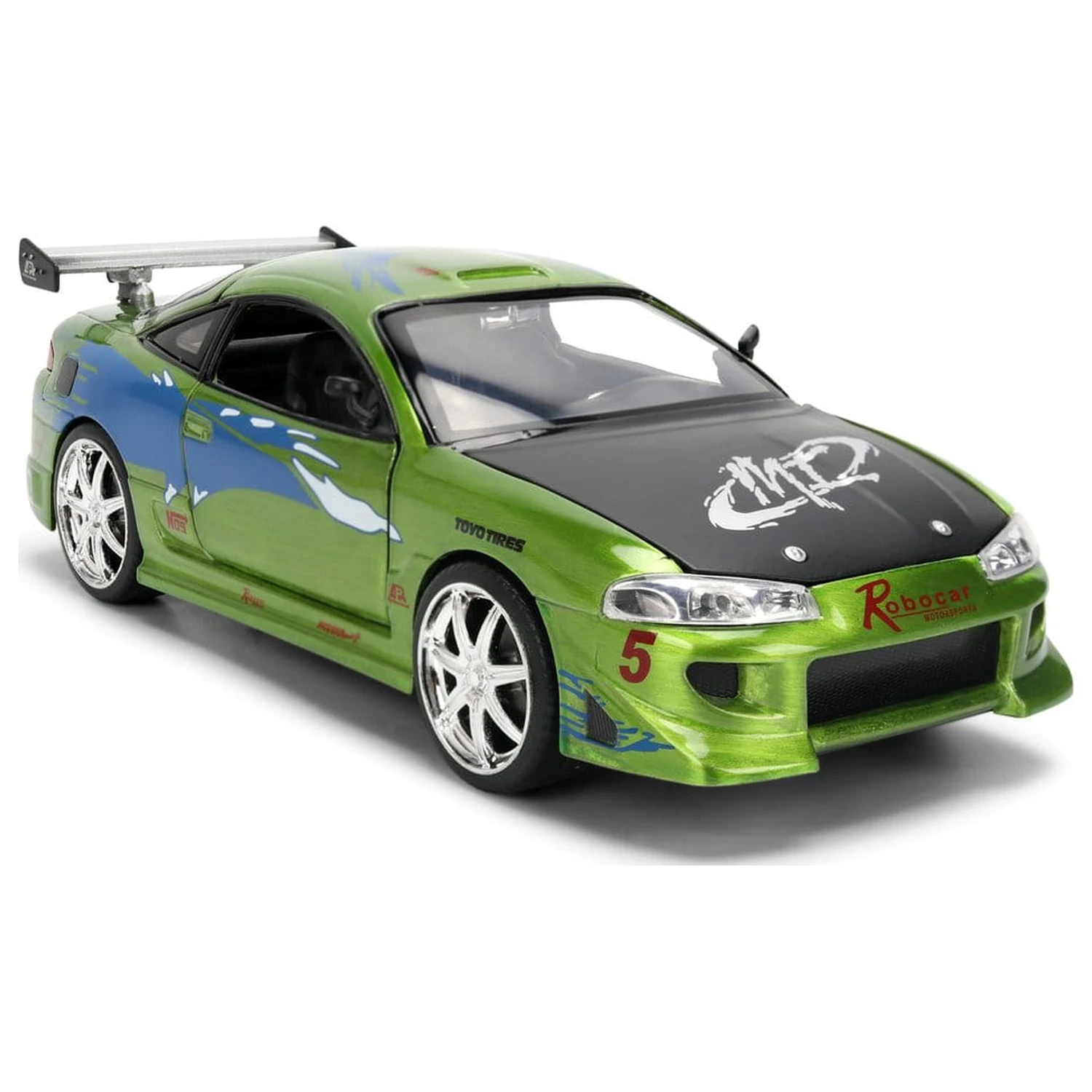 Fast & Furious Diecast Vehicul 1:24 Anniversary Mitsubishi 19 cm poza produsului