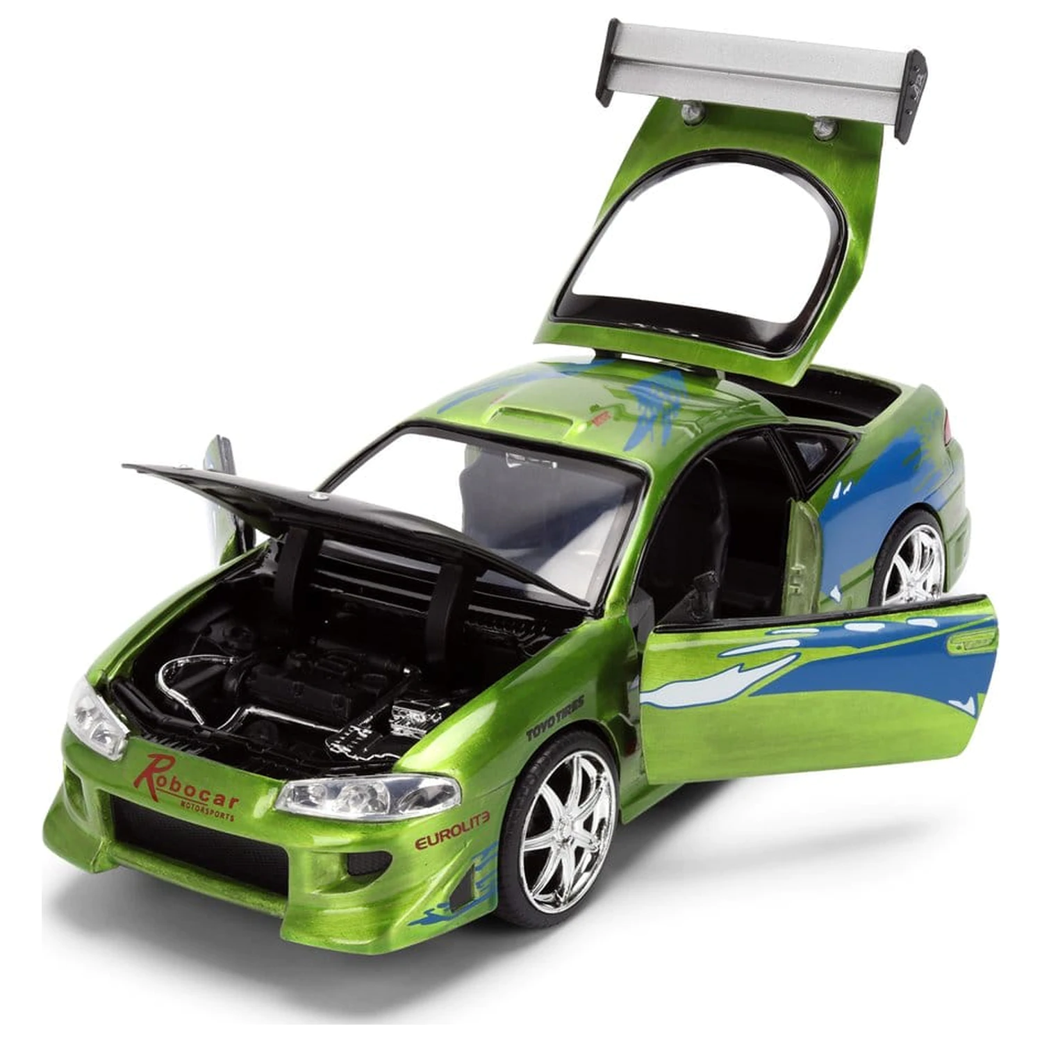 Fast & Furious Diecast Vehicul 1:24 Anniversary Mitsubishi 19 cm poza produsului