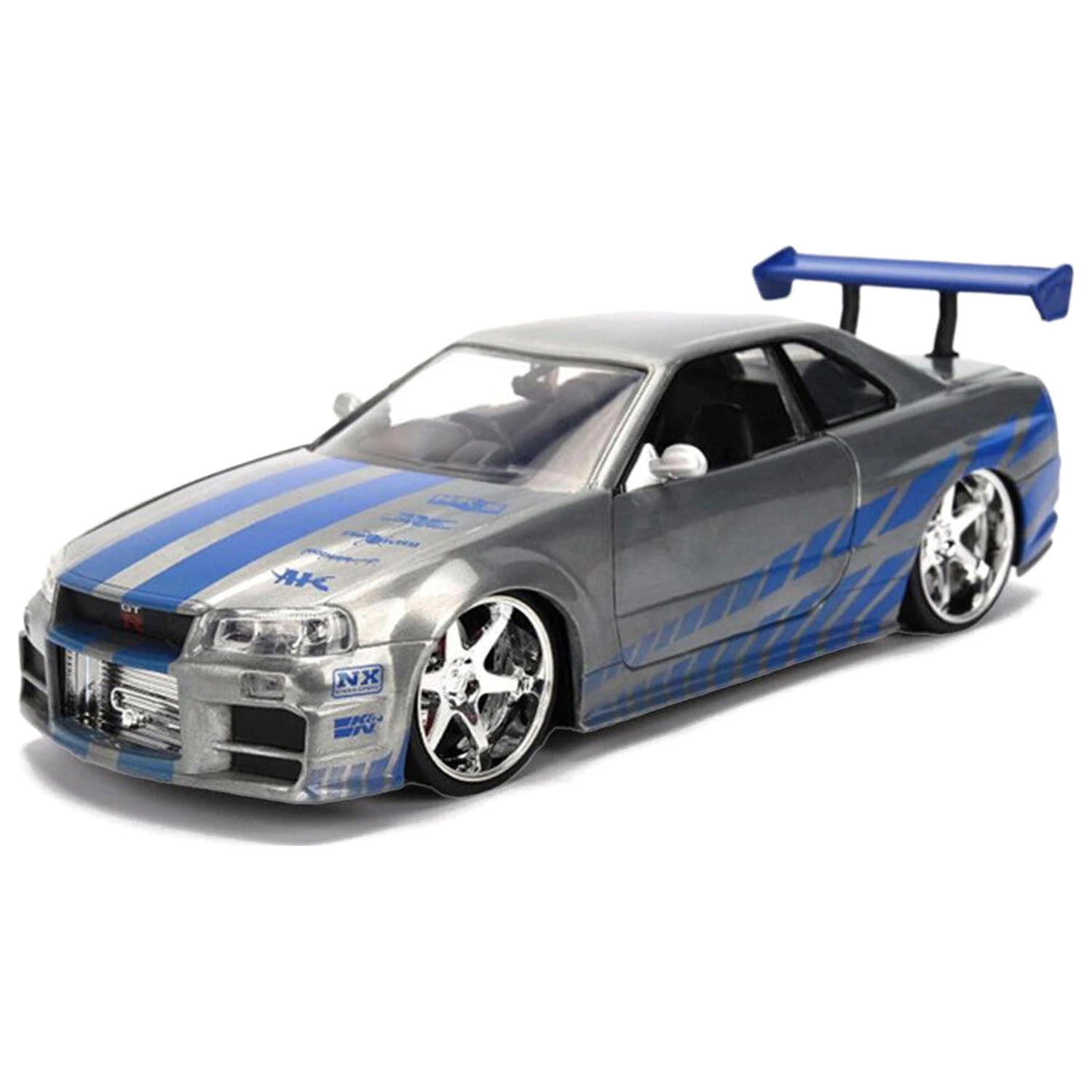 Fast & Furious Vehicul Diecast 1:24 Anniversary Nissan Skyline 19 cm poza produsului