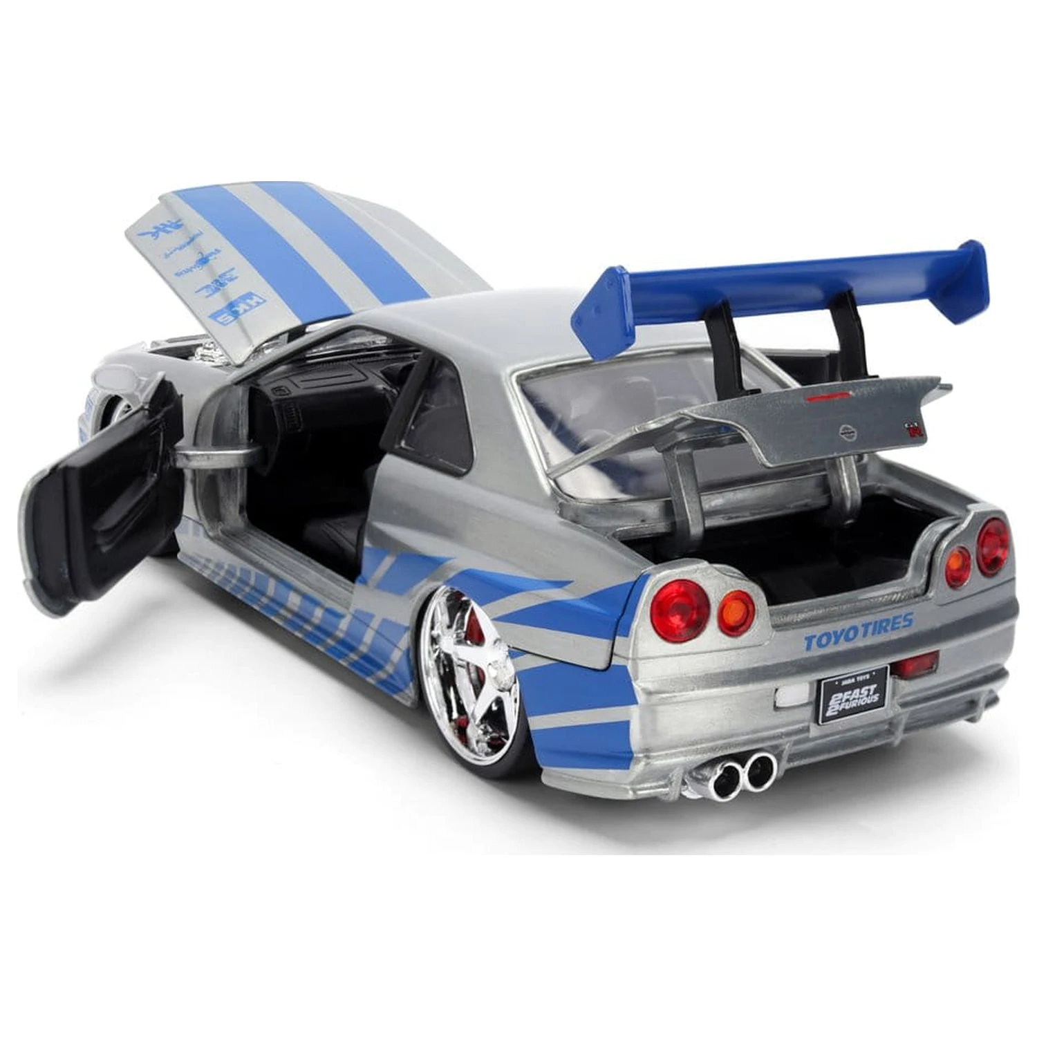 Fast & Furious Vehicul Diecast 1:24 Anniversary Nissan Skyline 19 cm poza produsului