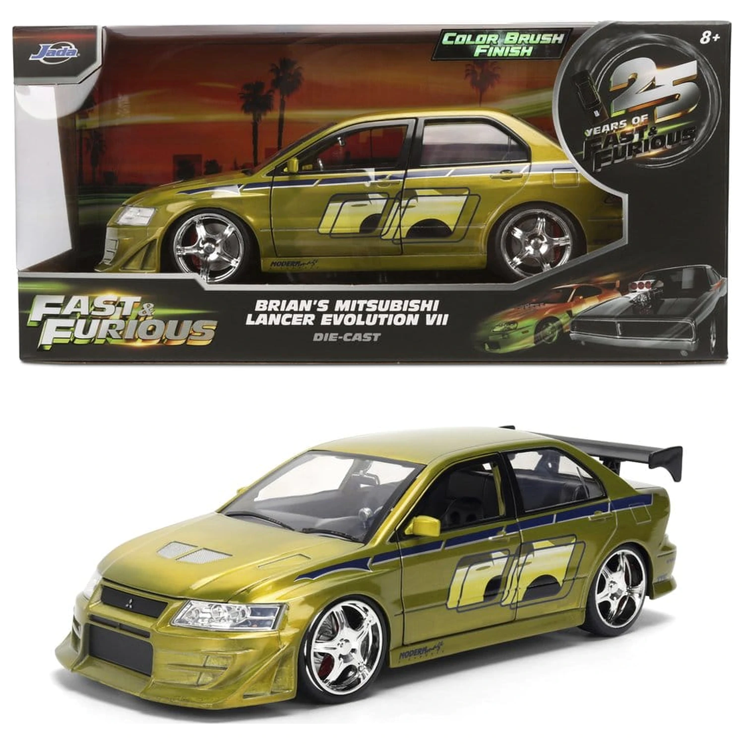 Fast & Furious Diecast Model 1/24 Anniversary Mitsubishi poza produsului