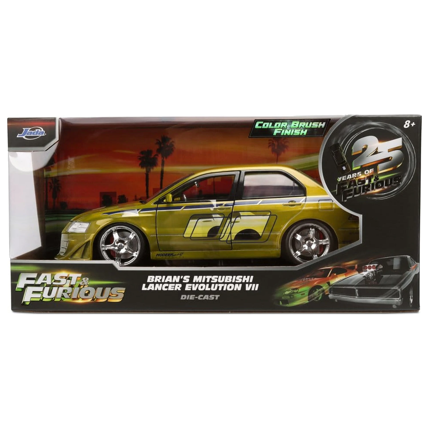 Fast & Furious Diecast Model 1/24 Anniversary Mitsubishi poza produsului