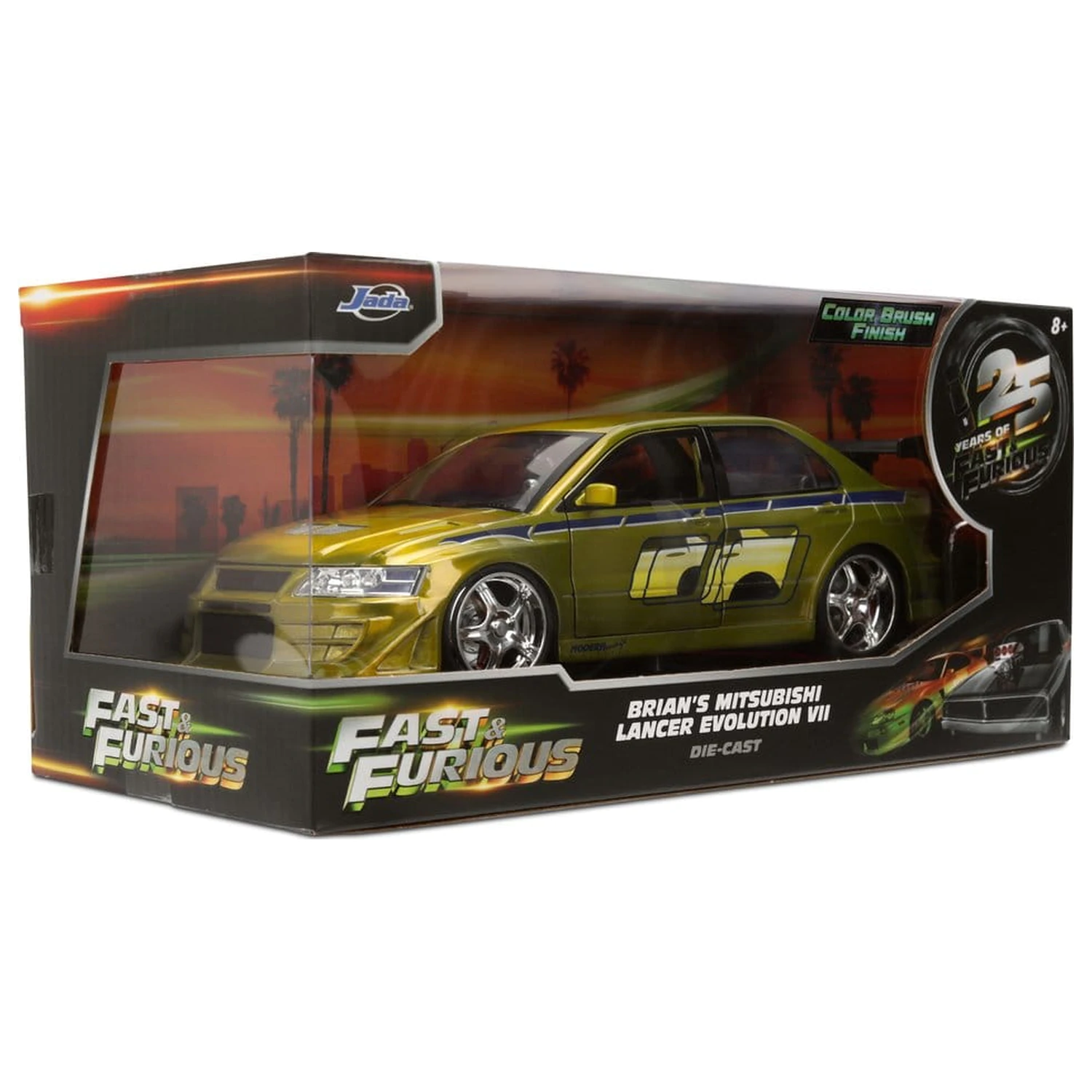 Fast & Furious Diecast Model 1/24 Anniversary Mitsubishi poza produsului