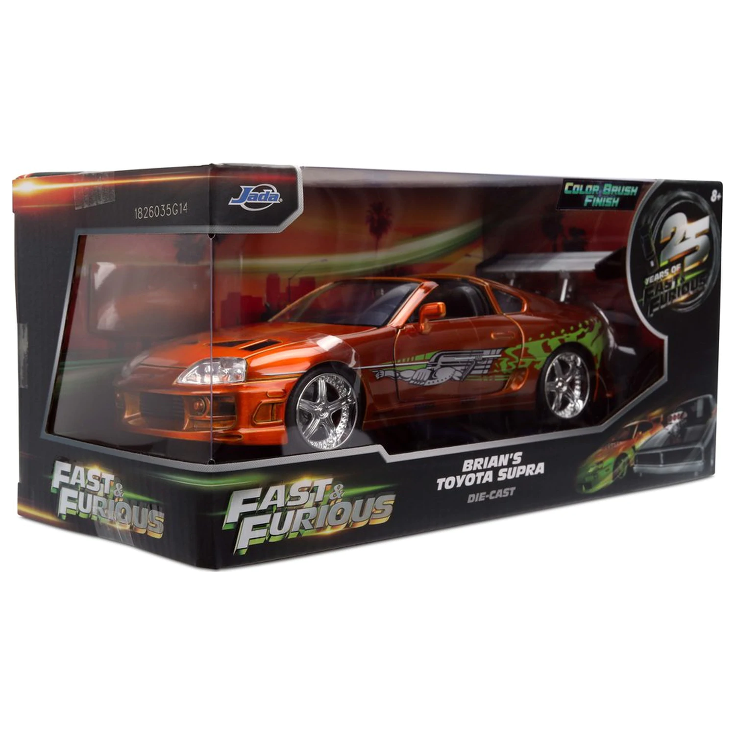 Fast & Furious Model Diecast 1/24 Aniversar Toyota Supra poza produsului