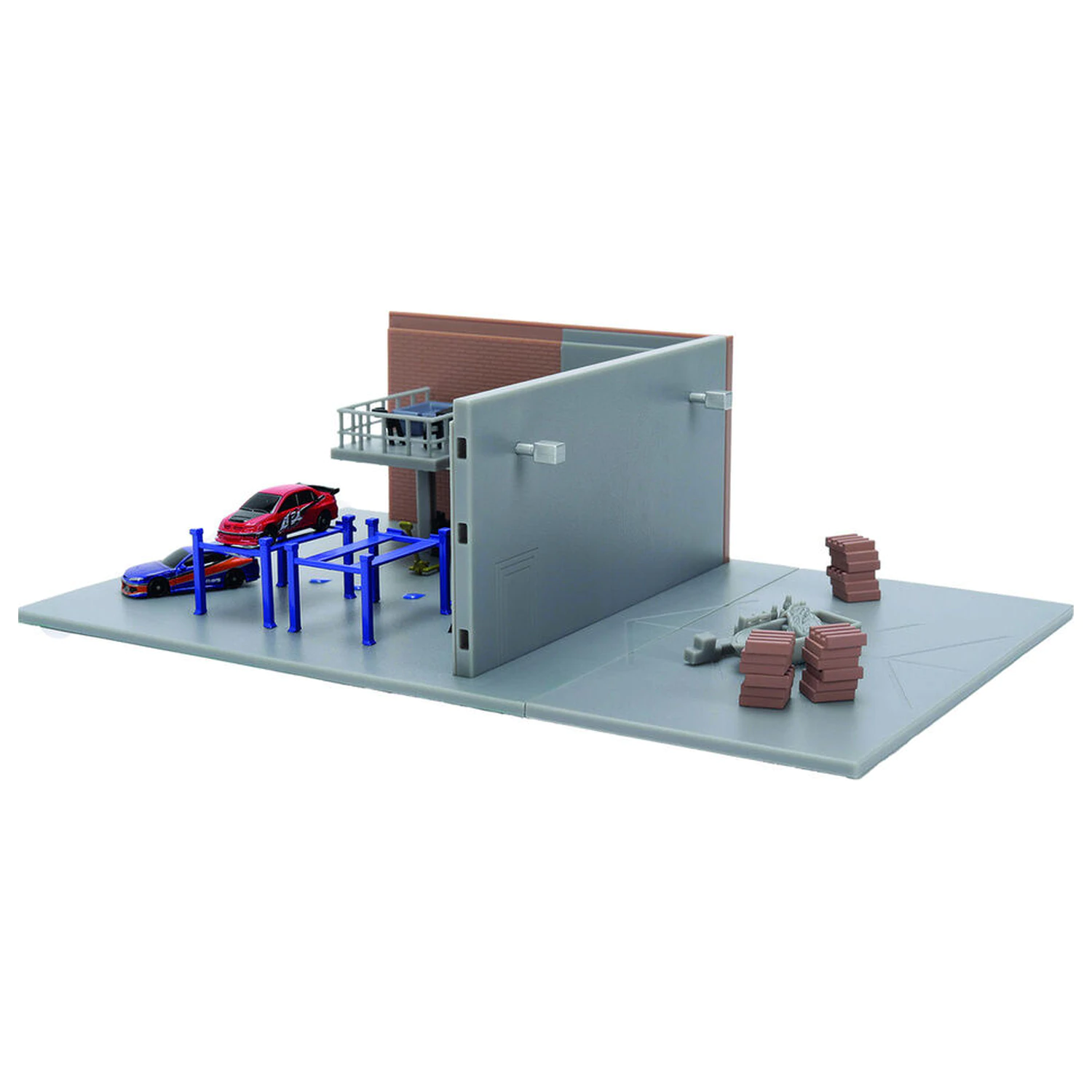 Fast & Furious diorama replica garajul lui Hans poza produsului