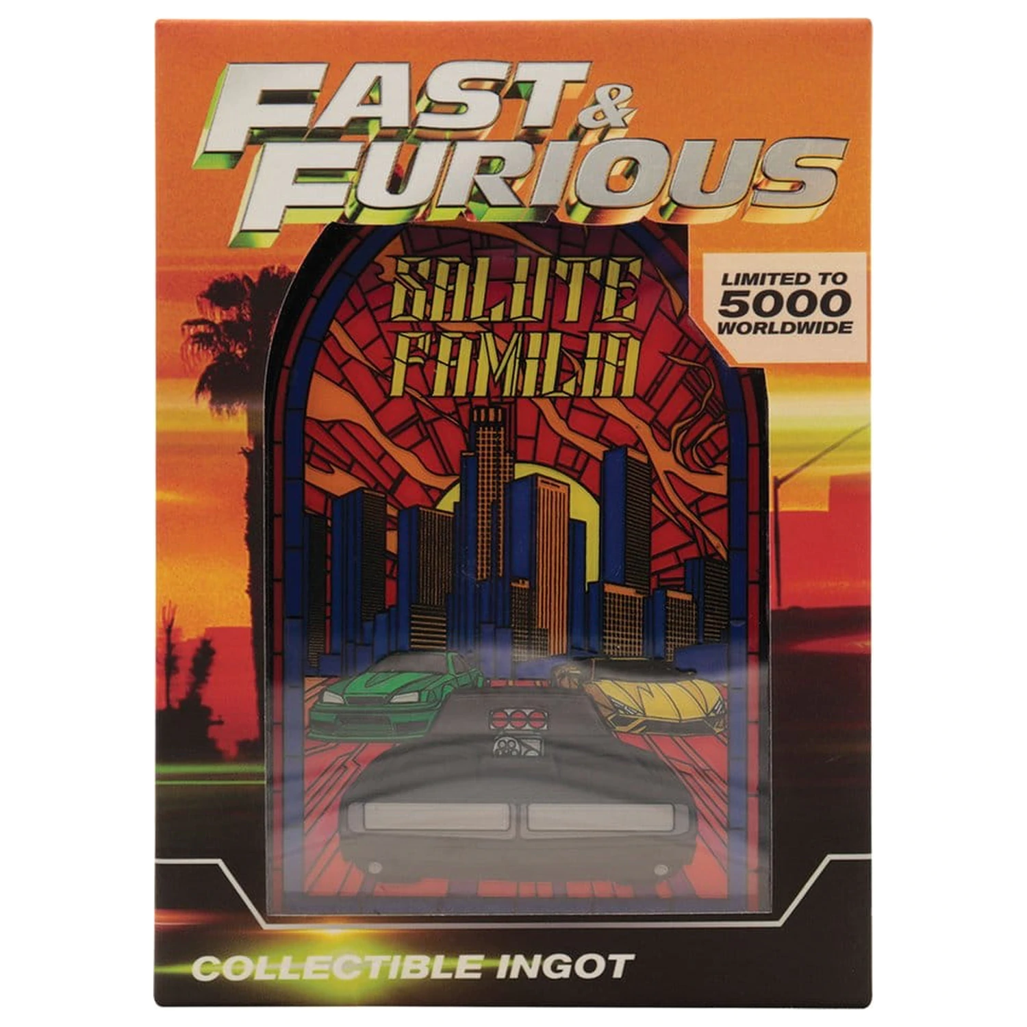 Fast & Furious Ingot Stil Vitraliu Metal poza produsului