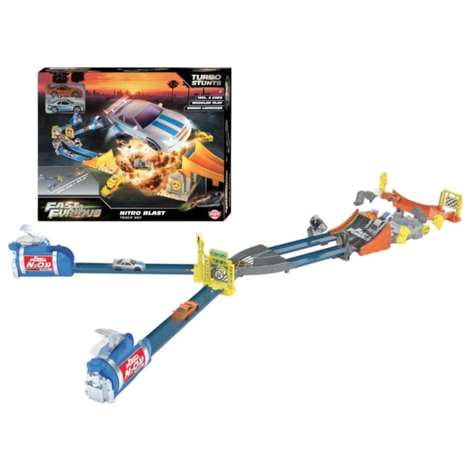 Fast & Furious Set de joaca Nitro Blast 11 cm poza produsului