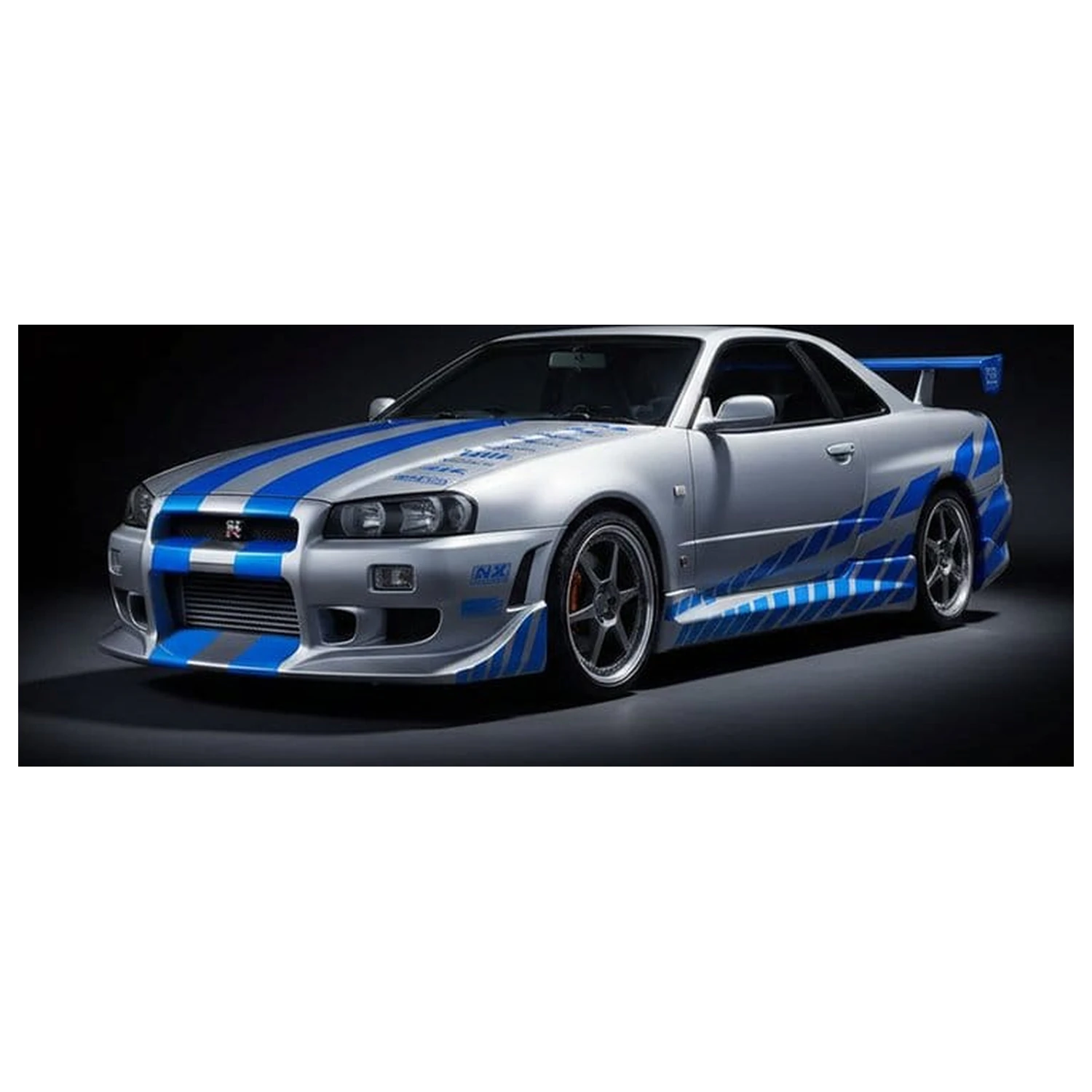 Fast & Furious Set model Brian's 1999 Nissan Skyline GT-R poza produsului