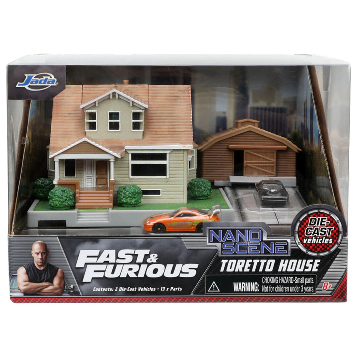 Fast & Furious Toretto House diorama replica poza produsului
