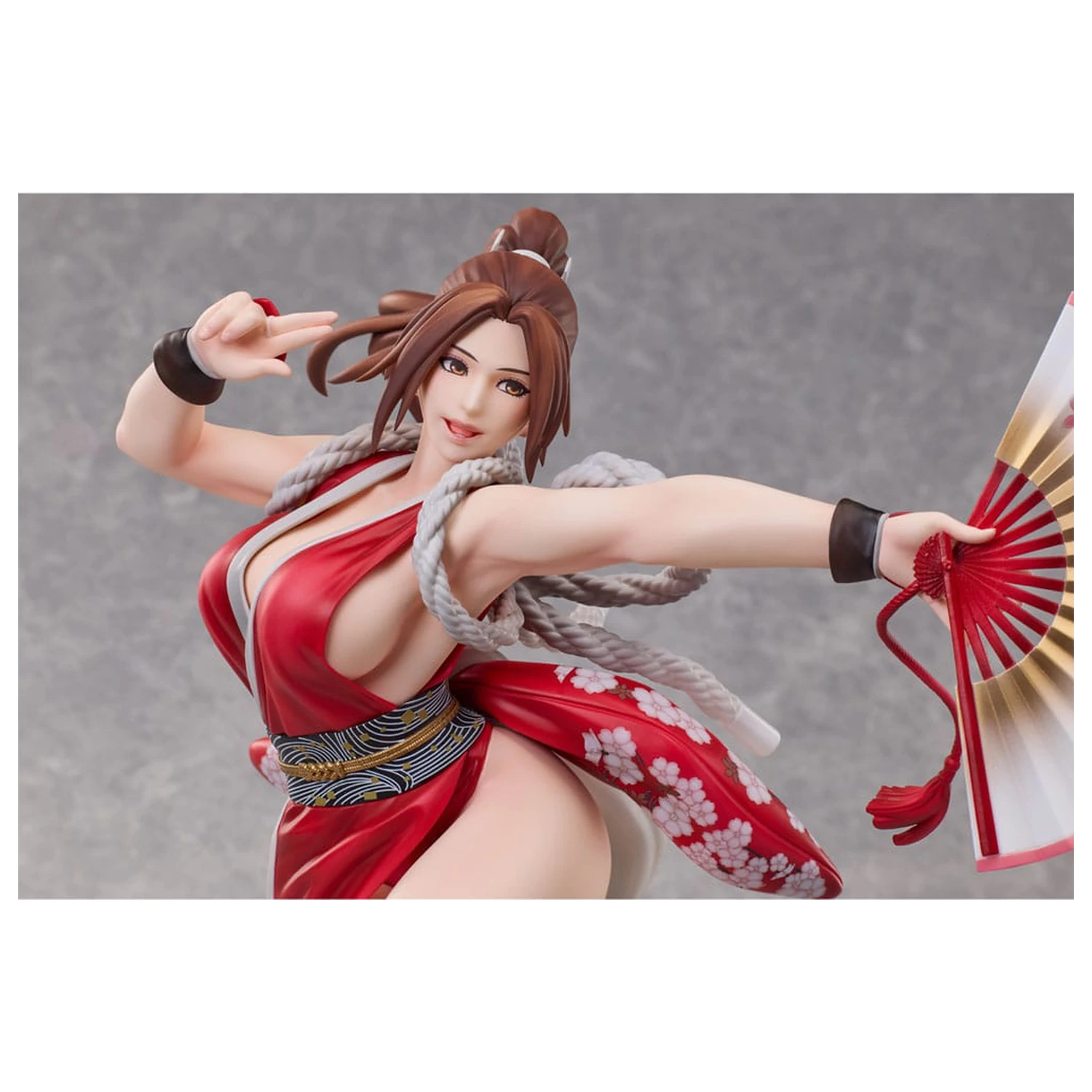 Fatal Fury: City of the Wolves Statuie PVC B-Style 1/4 Mai Shiranui: Dance of the Cherry Blossom Storm Suzaku 40 cm poza produsului