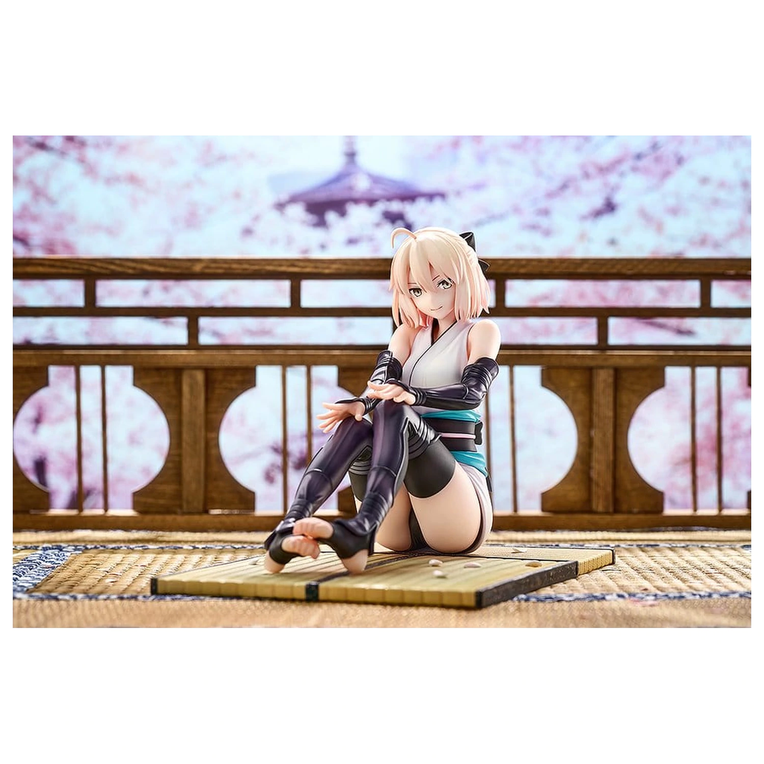 Fate/Grand Order PVC Statuie 1/7 Saber Class servant Okita Souji Final Ascension Ver. 14 cm poza produsului