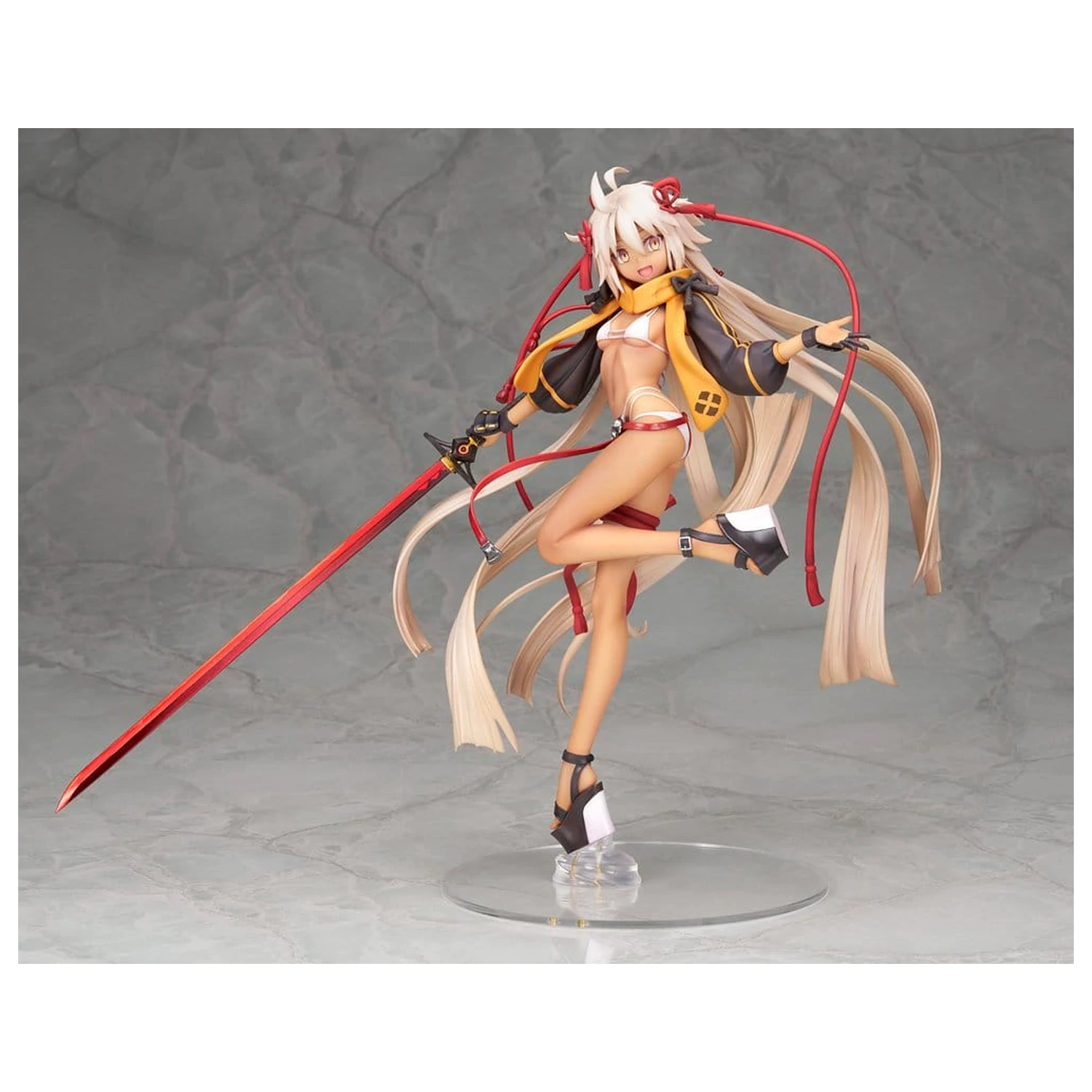 Fate/Grand Order PVC figurina 1/7 Saber/Okita Souji/Alter Final Ascension Ver. 28 cm poza produsului