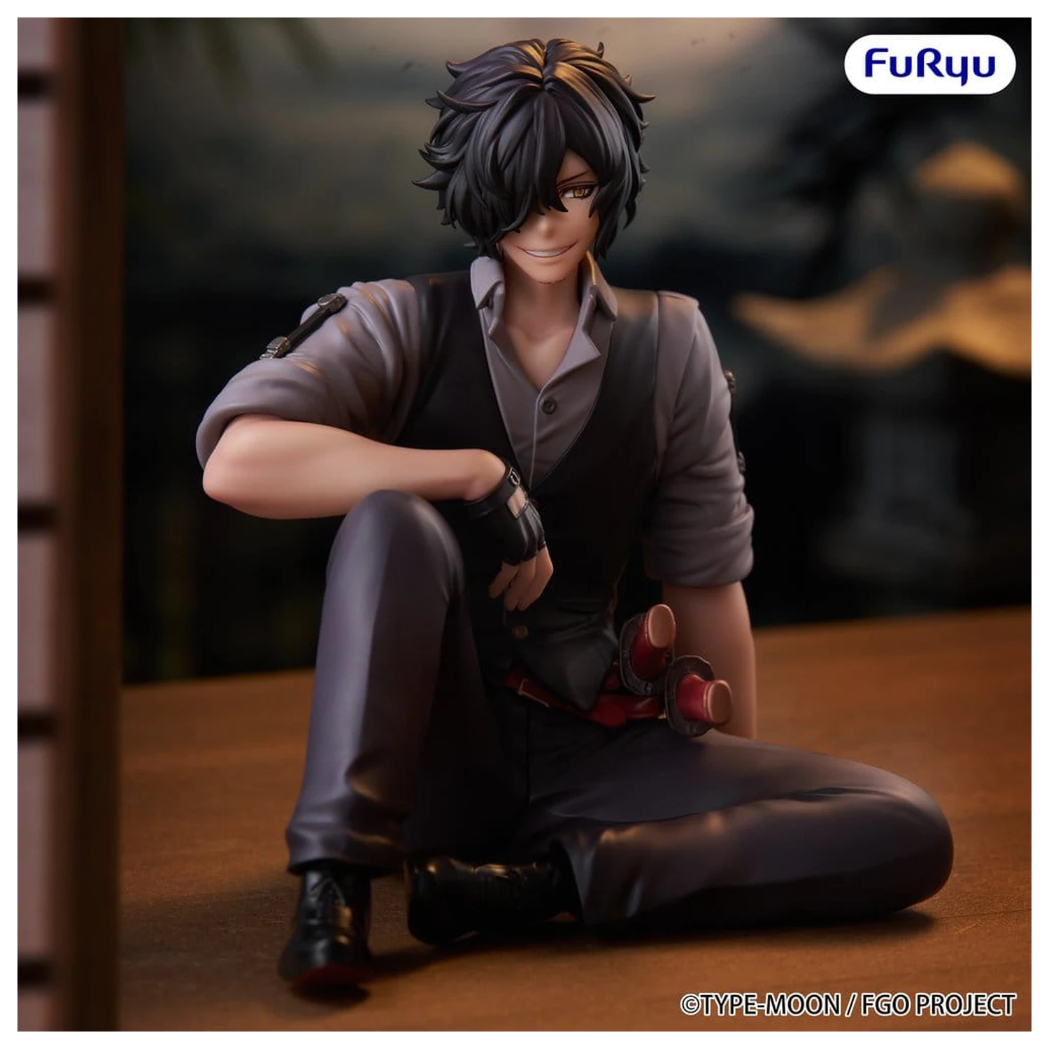 Fate/Grand Order Noodle Stopper Figurina din PVC Assassin Izou Okada Awesome Dapper Suit 9 cm poza produsului
