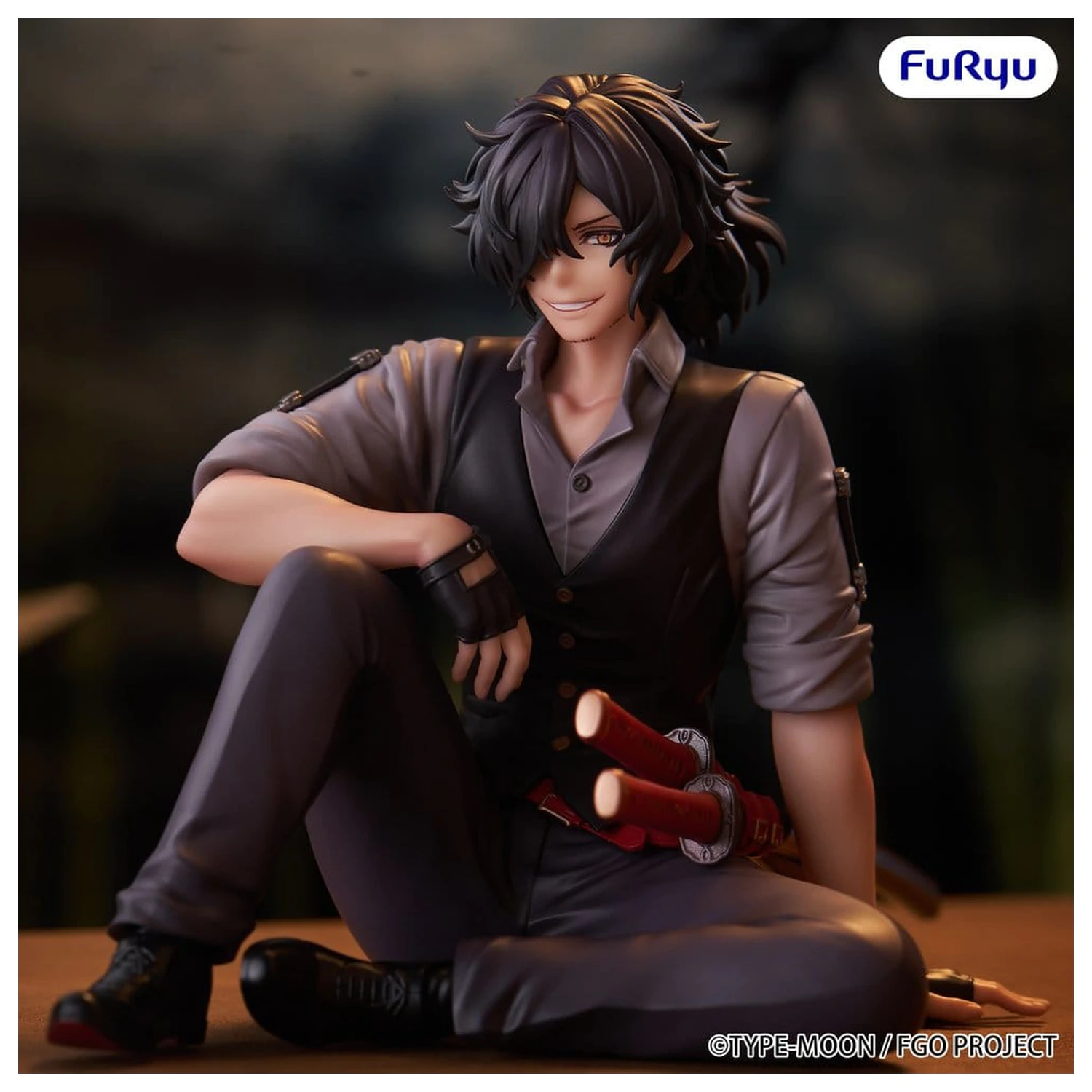 Fate/Grand Order Noodle Stopper Figurina din PVC Assassin Izou Okada Awesome Dapper Suit 9 cm poza produsului