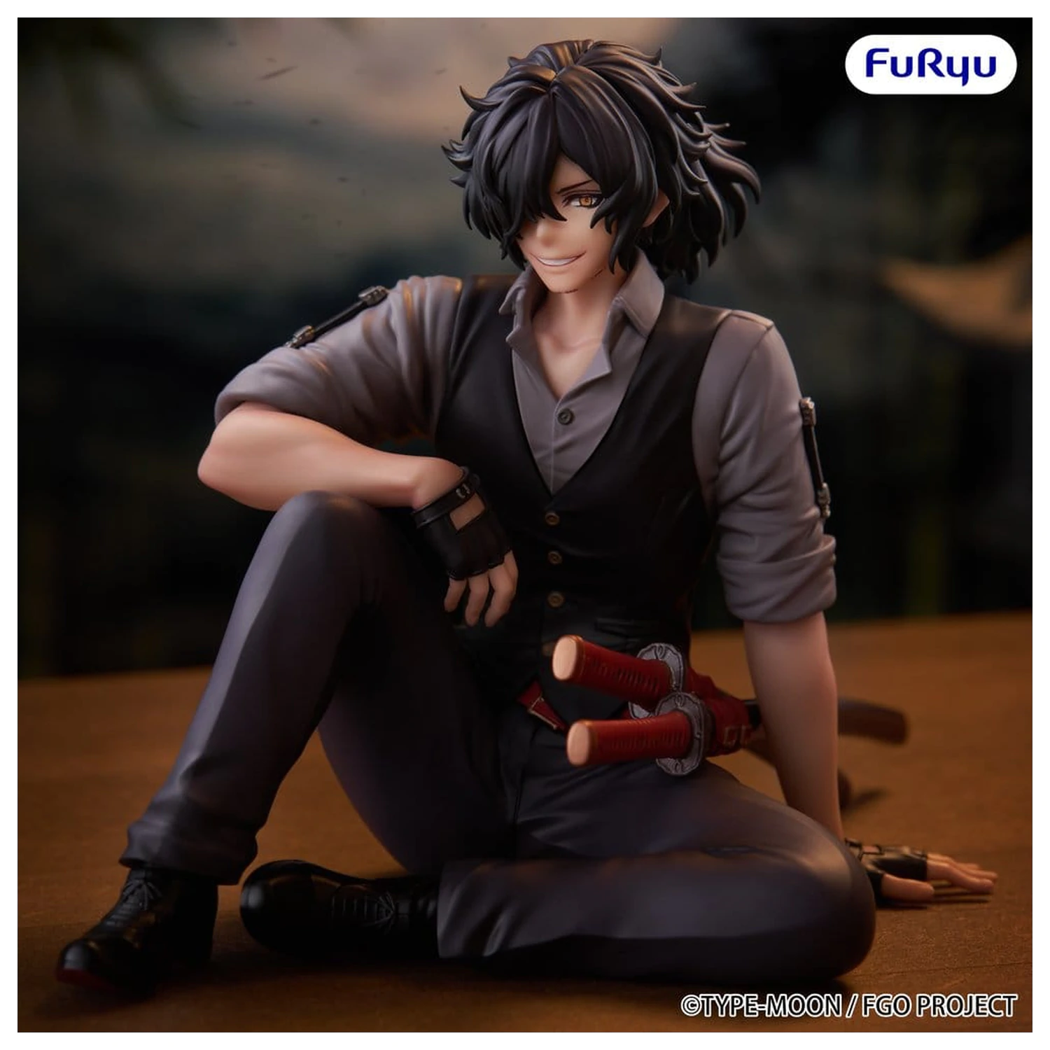 Fate/Grand Order Noodle Stopper Figurina din PVC Assassin Izou Okada Awesome Dapper Suit 9 cm poza produsului