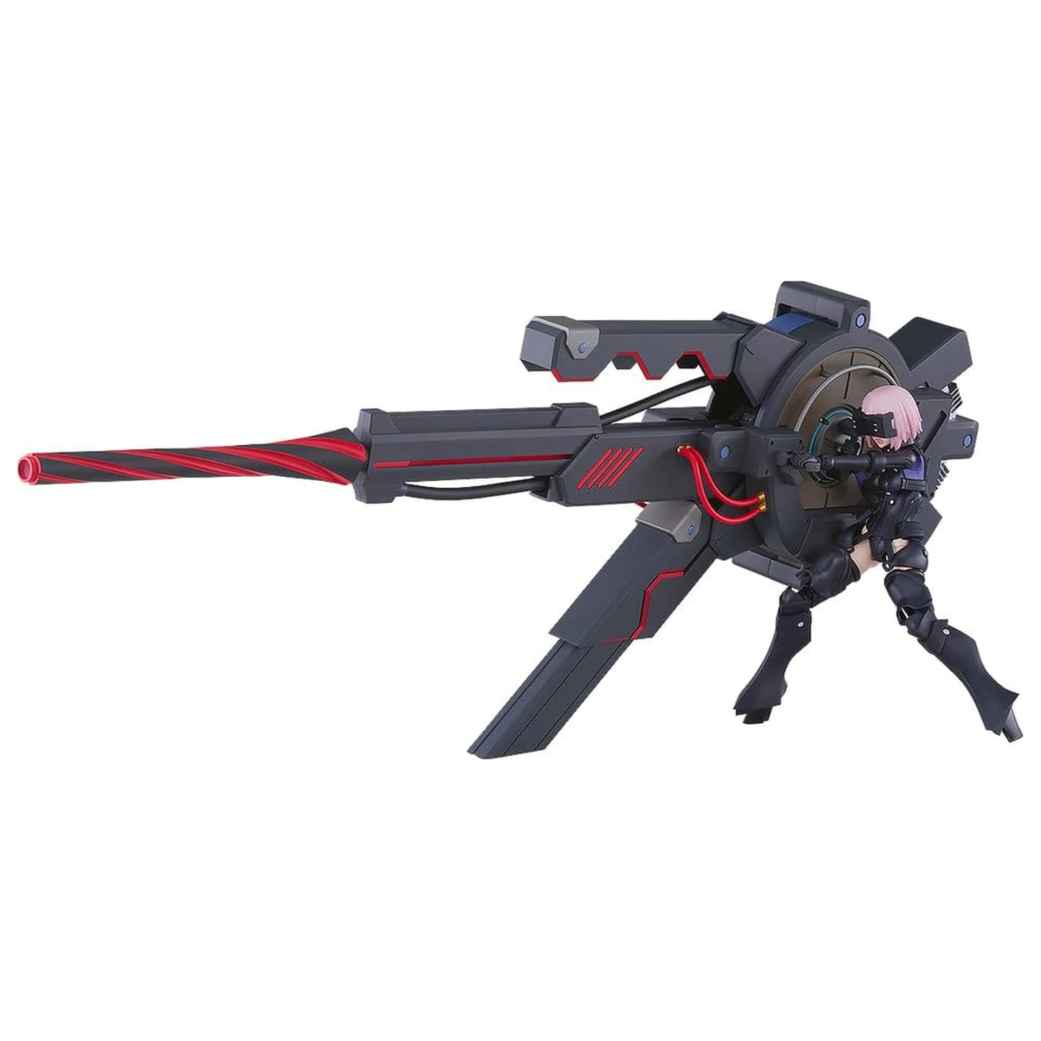 Fate/Grand Order Plamatea Plastic Model Kit Shielder/Mash Kyrielight (Ortinax) Black Barrel Edition 17 cm poza produsului