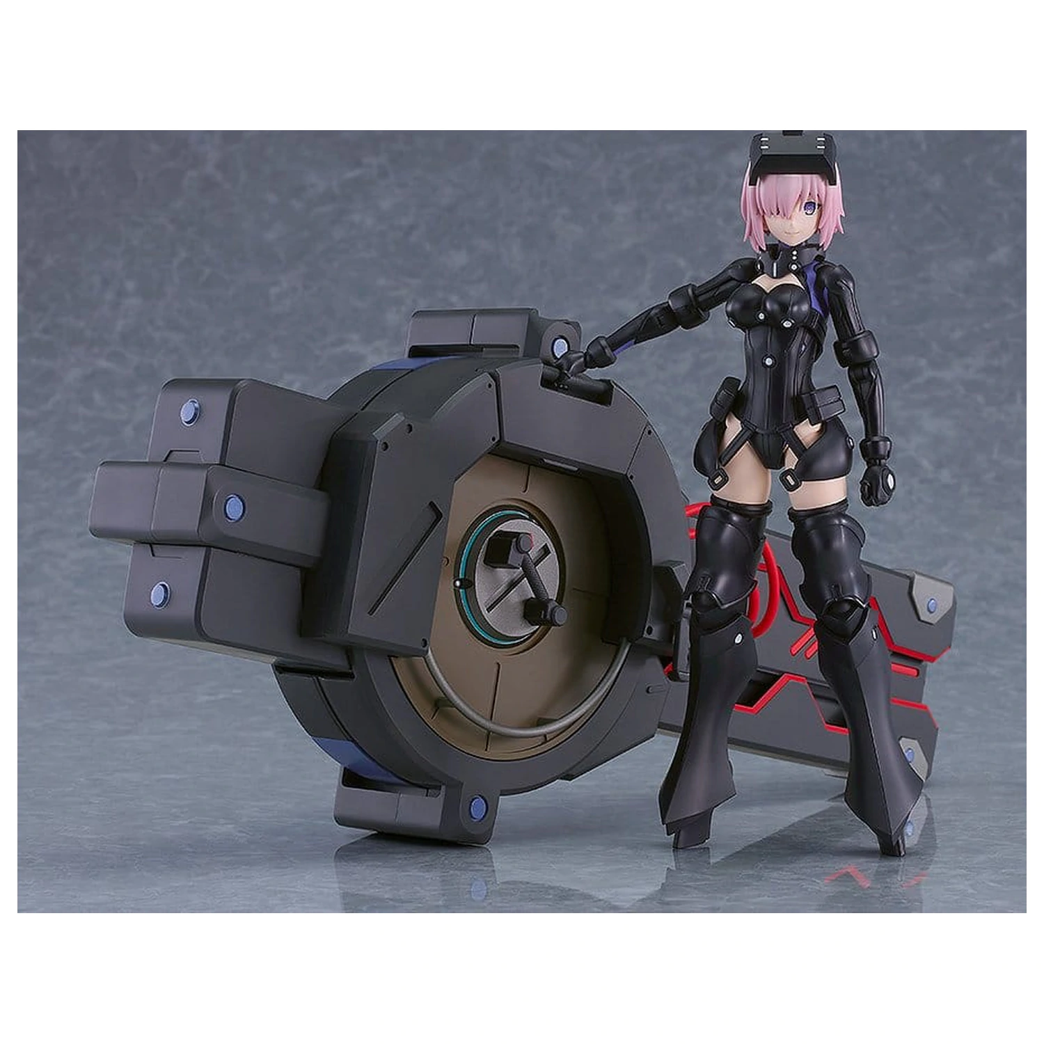 Fate/Grand Order Plamatea Plastic Model Kit Shielder/Mash Kyrielight (Ortinax) Black Barrel Edition 17 cm poza produsului