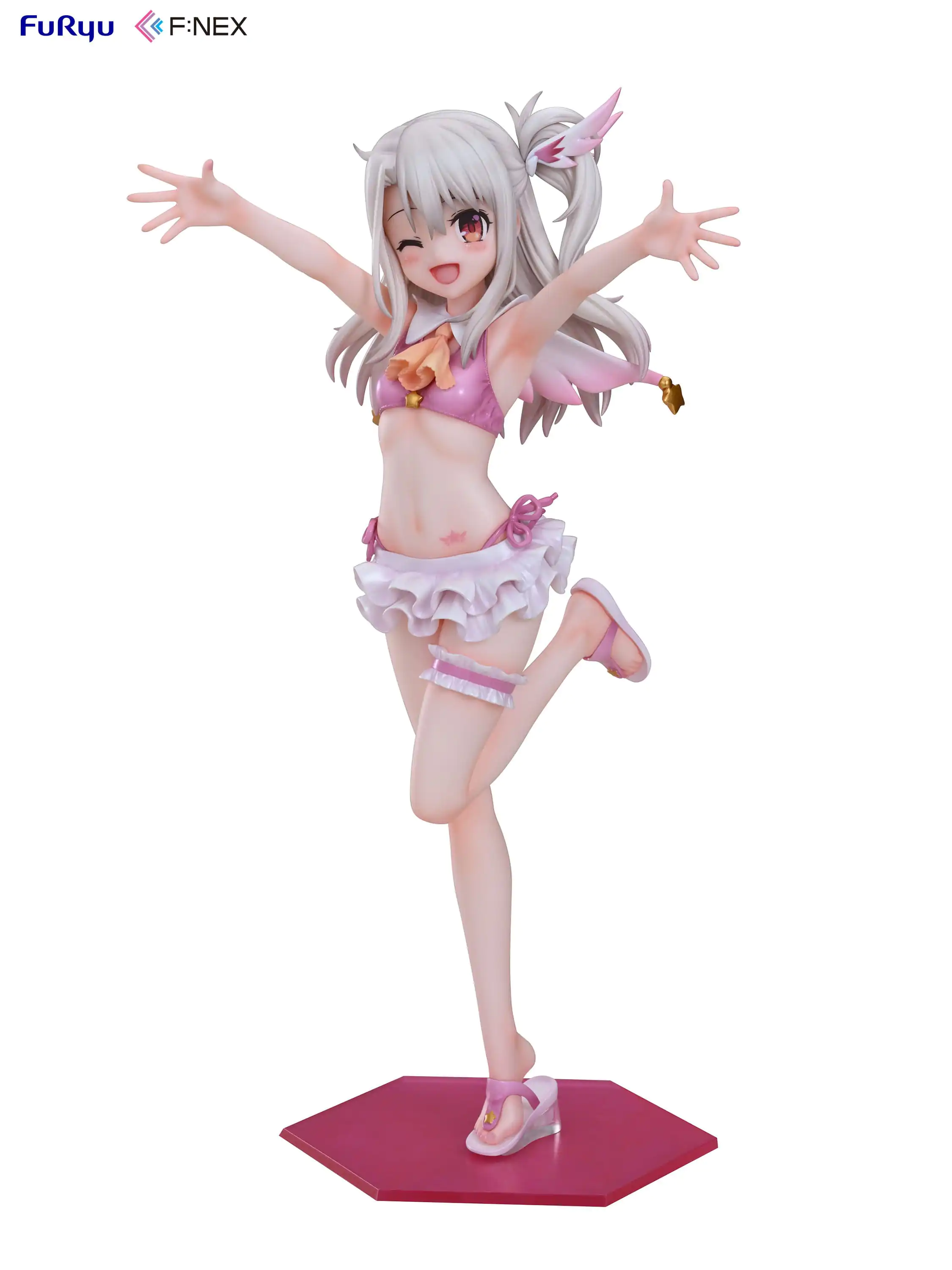 Figurină PVC Fate/Kaleid F:NEX 1/7 Illyasviel von Einzbern Costum de Baie Ver. 20 cm poza produsului