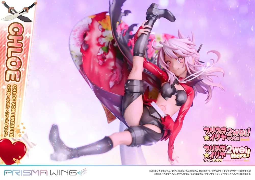 Fate/kaleid liner Prisma Illya Prisma Wing Statuie PVC 1/7 Chloe von Einzbern 20 cm poza produsului