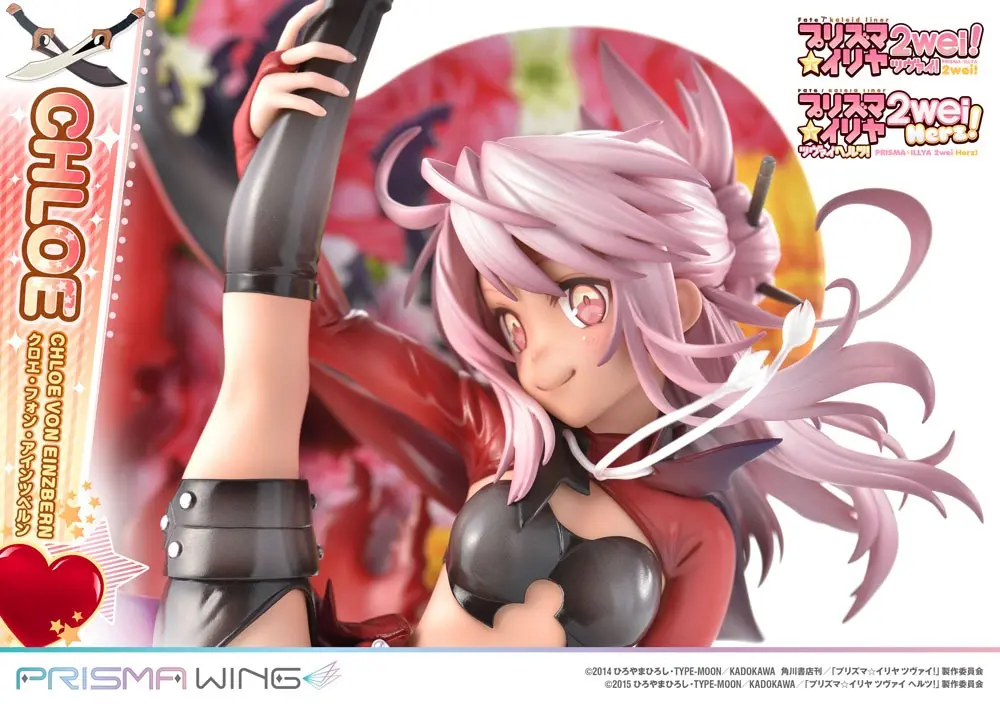 Fate/kaleid liner Prisma Illya Prisma Wing Statuie PVC 1/7 Chloe von Einzbern 20 cm poza produsului