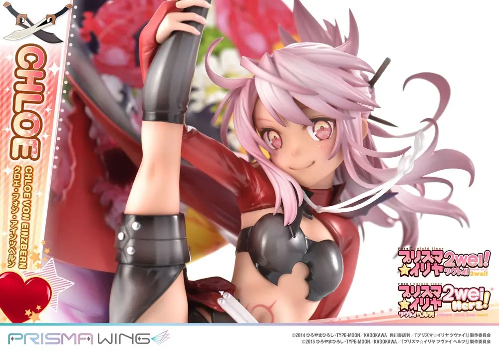 Fate/kaleid liner Prisma Illya Prisma Wing Statuie PVC 1/7 Chloe von Einzbern 20 cm poza produsului