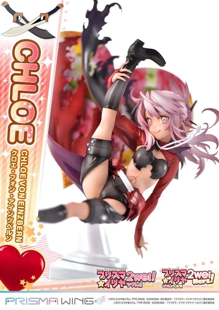 Fate/kaleid liner Prisma Illya Prisma Wing Statuie PVC 1/7 Chloe von Einzbern 20 cm poza produsului