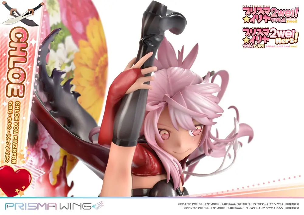 Fate/kaleid liner Prisma Illya Prisma Wing Statuie PVC 1/7 Chloe von Einzbern 20 cm poza produsului